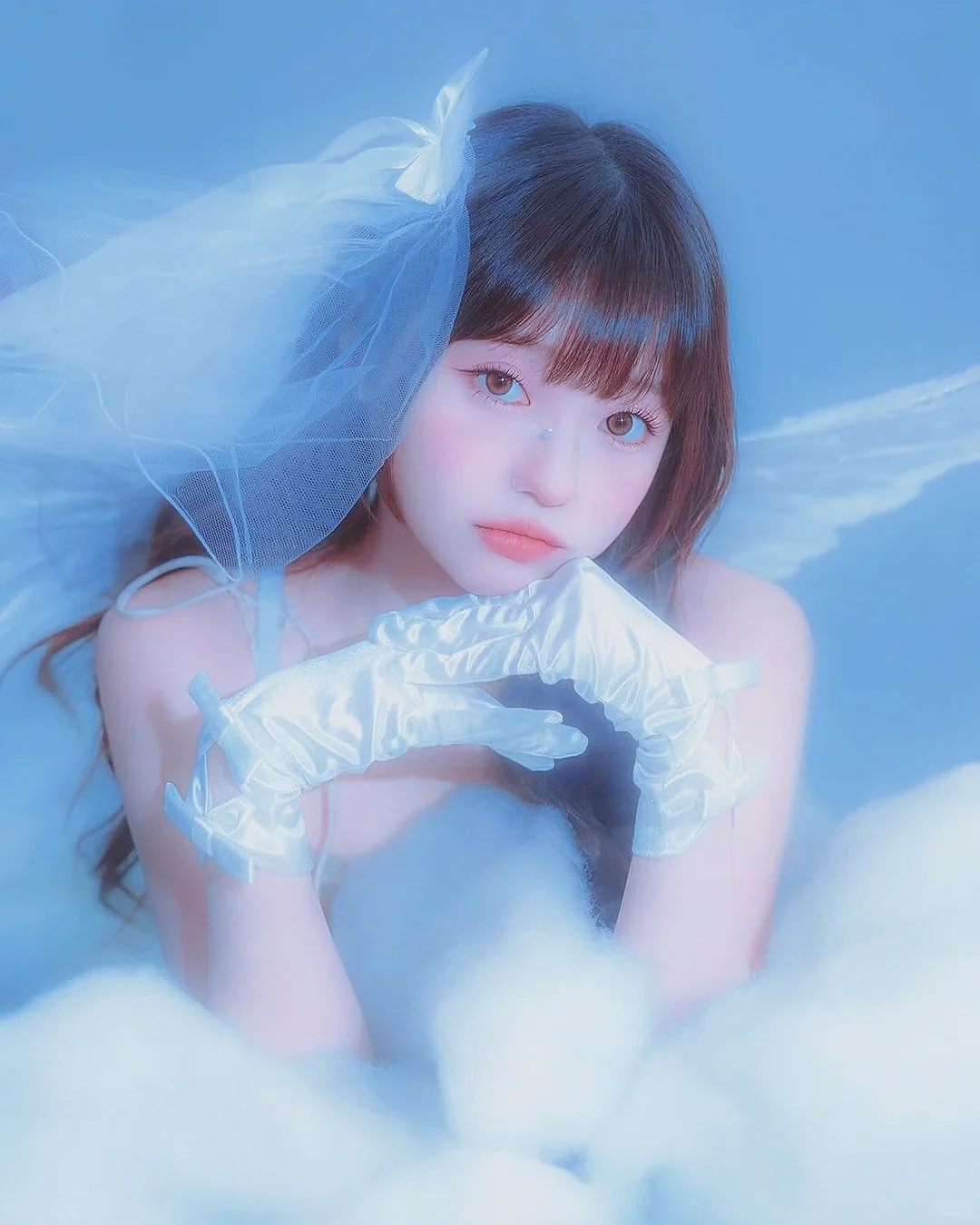 今天是朦胧的天使装