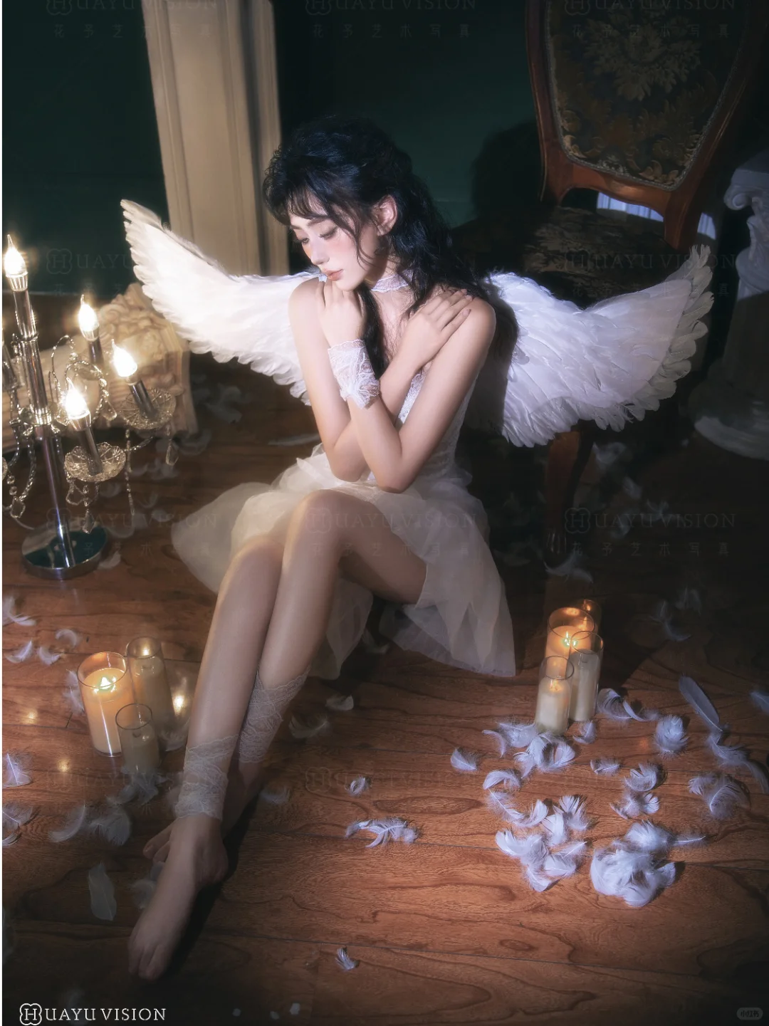 绝美神颜清冷感梦幻天使写真｜绝美至极~