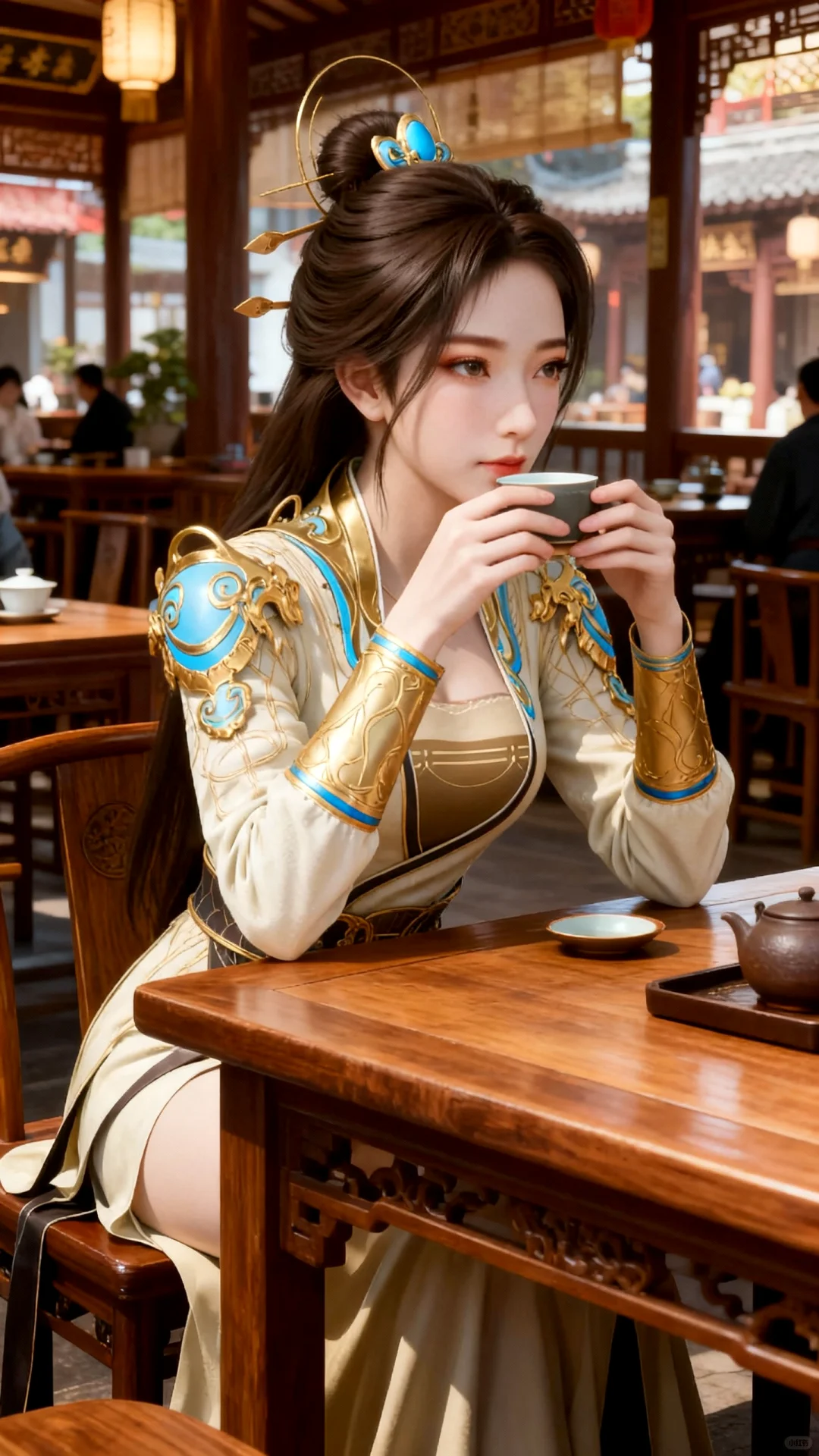 国漫女神｜姚曦遮天动漫AI美女高清壁纸分享