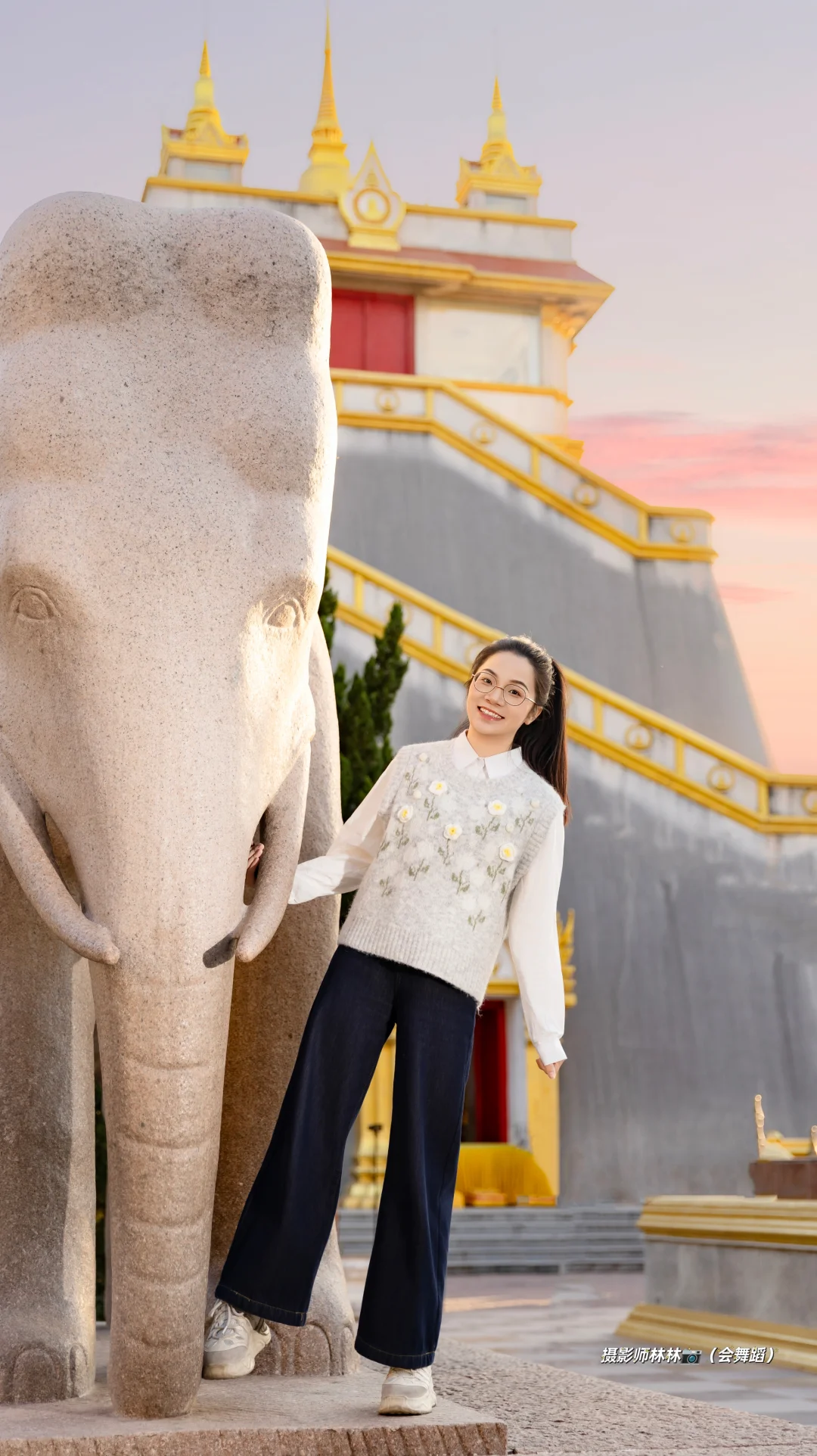 白马寺异域风情常服约拍‼️洛阳女摄林林