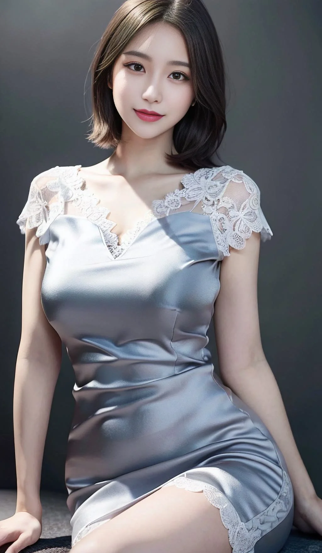 冰丝连衣裙AI穿搭