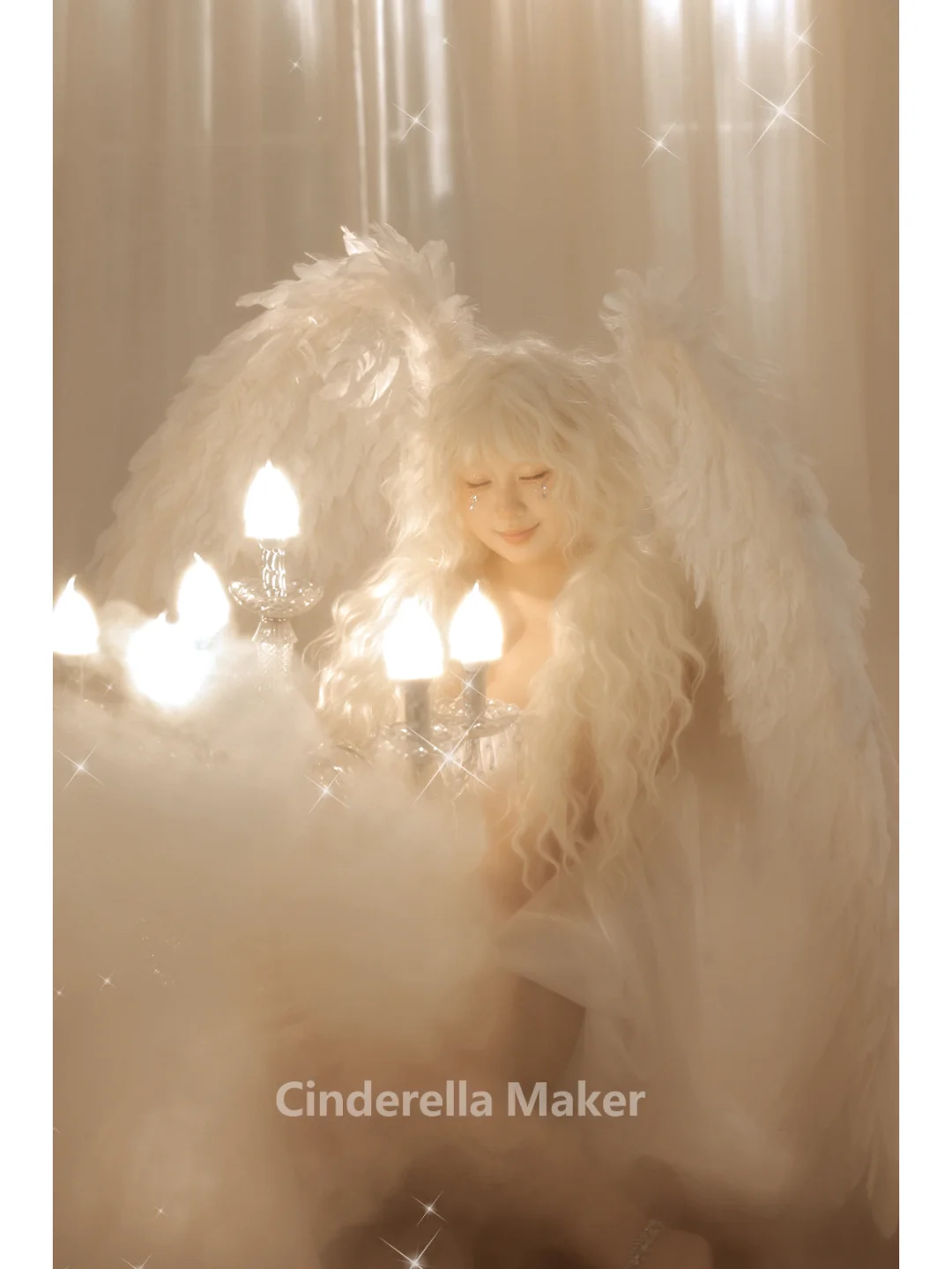 拍阿炸同款圣洁天使 勇敢展示不被定义的美