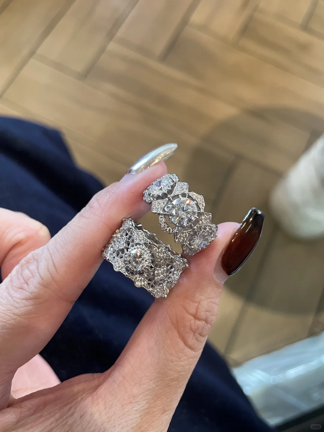 极限二选一‼️清冷布布风的蕾丝钻戒美晕啦🥹