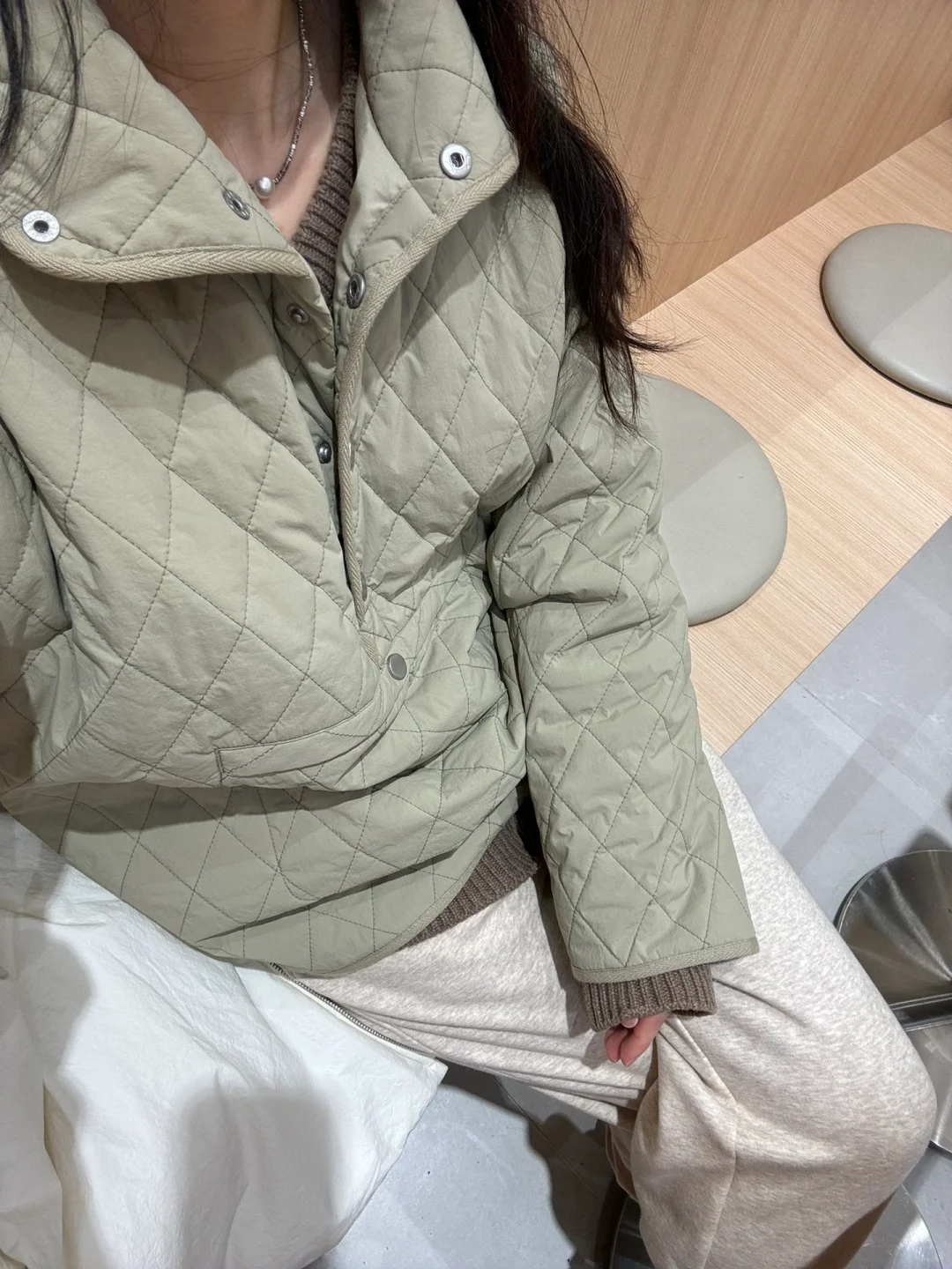 暖冬必备 马甲配棉服