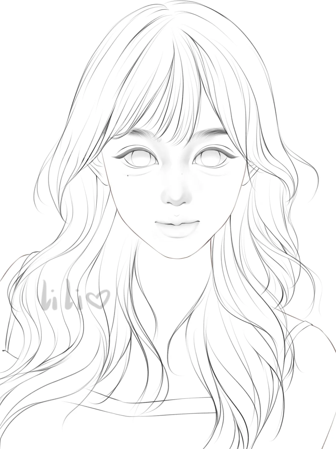 半厚涂线稿来啰