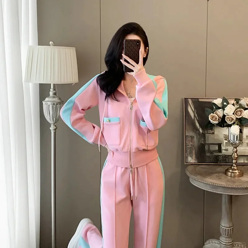 小香风运动套装我🔒了！2025春秋穿