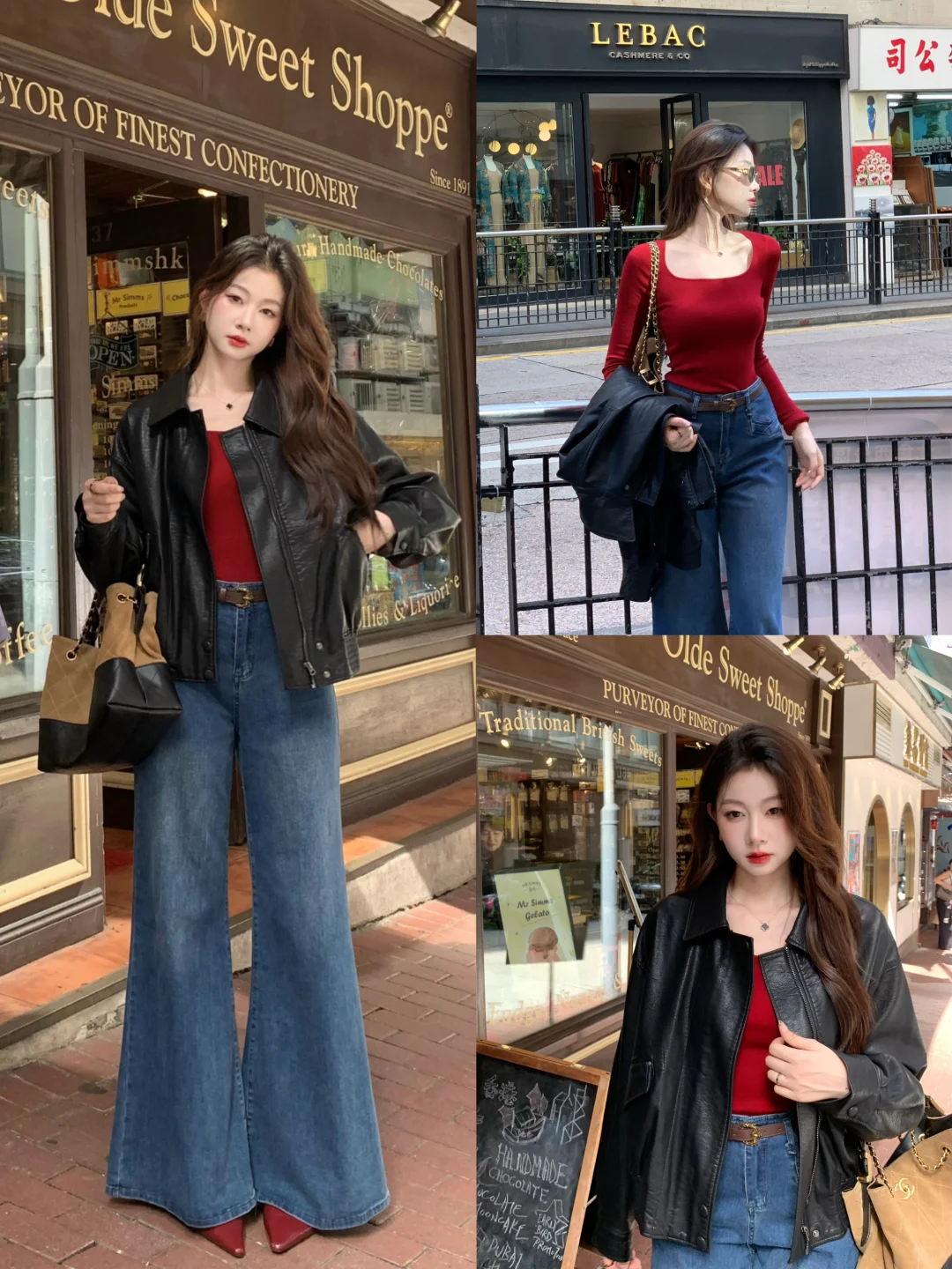 让人眼前一亮的复古港风穿搭！！美到实语了❣️