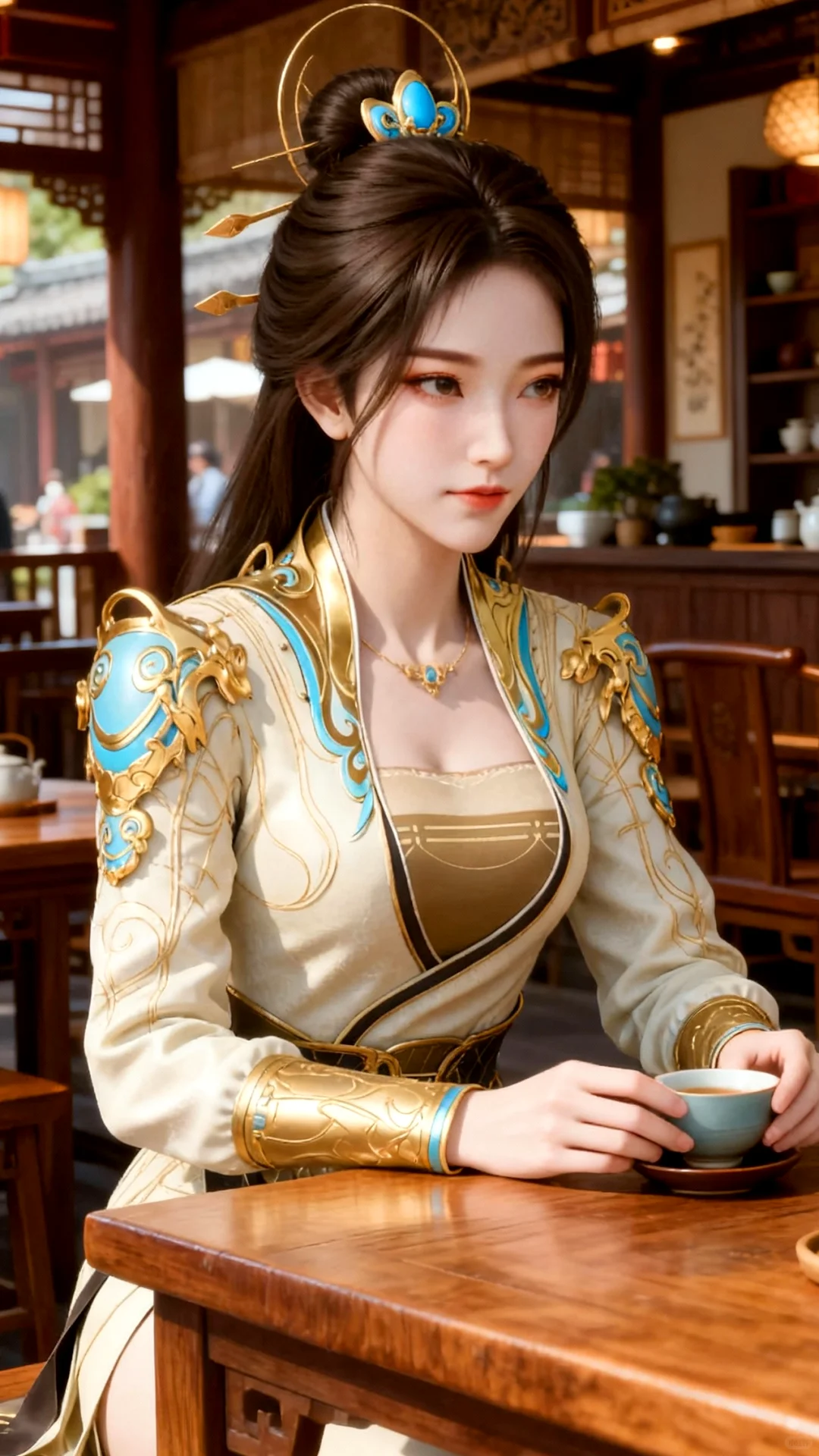 国漫女神｜姚曦遮天动漫AI美女高清壁纸分享