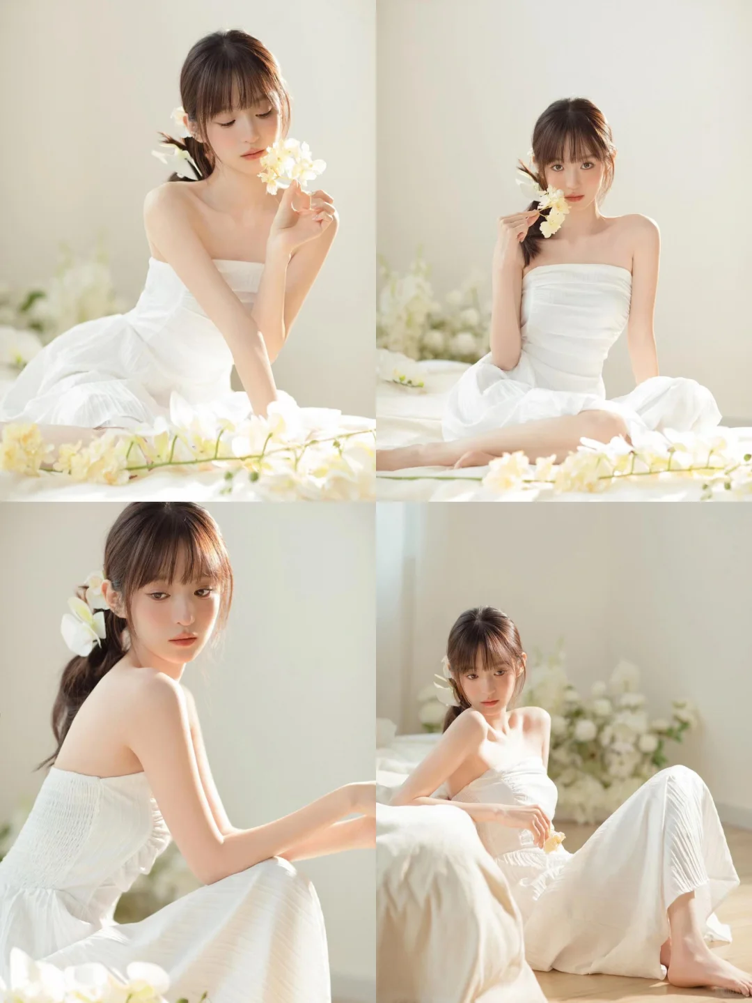 又纯又欲氛围感绝了❗️9组少女感纯欲写真