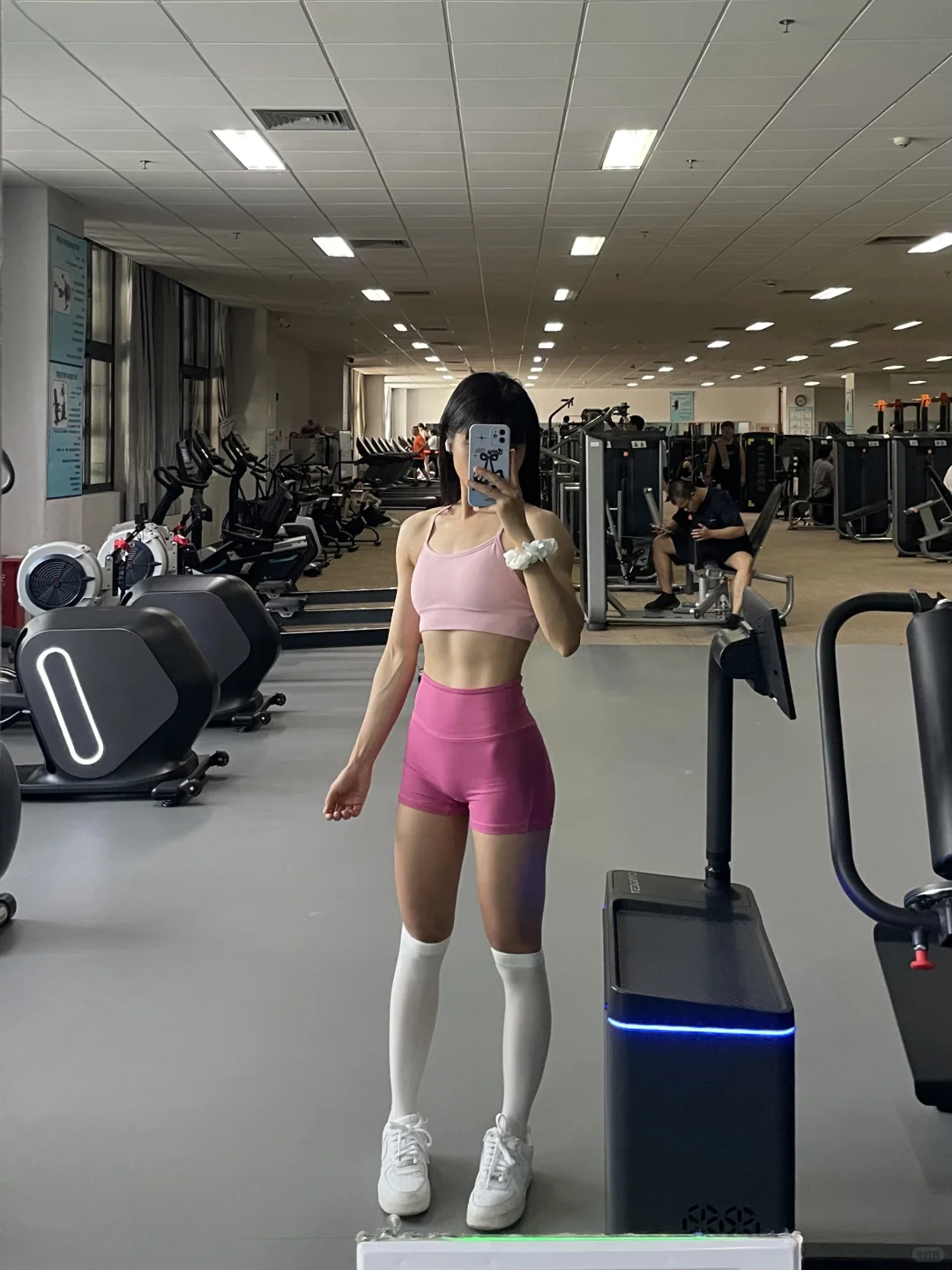 158/84.6 小基数薄肌女孩保持身材吃练plog