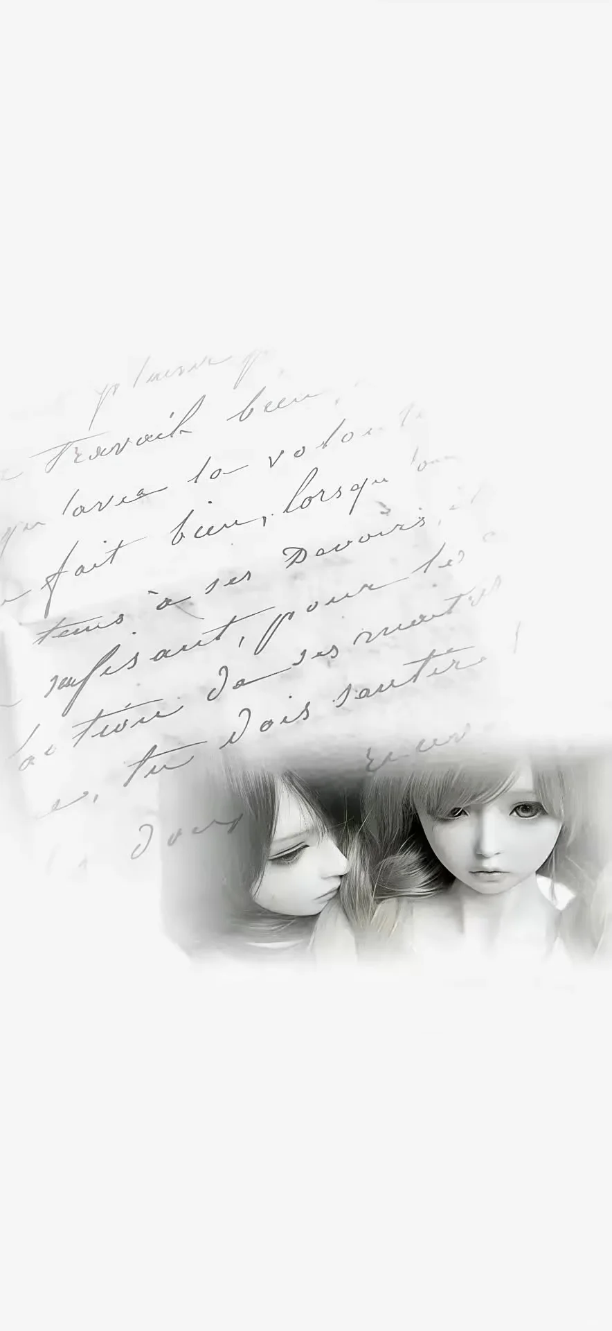 Share|权威黑白漫稿壁纸