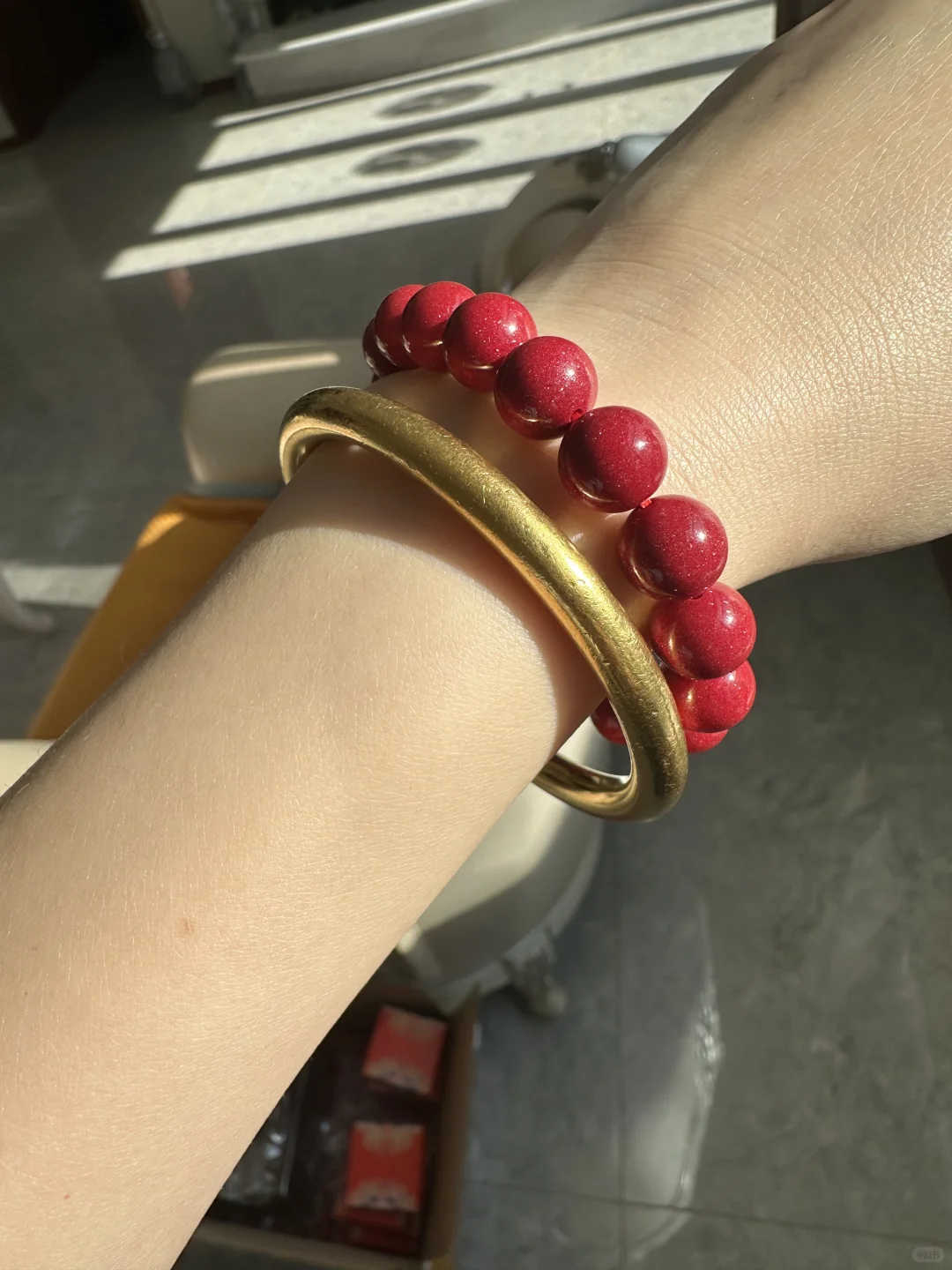 🔥高含量纯天然朱砂手串｜显白又显气质