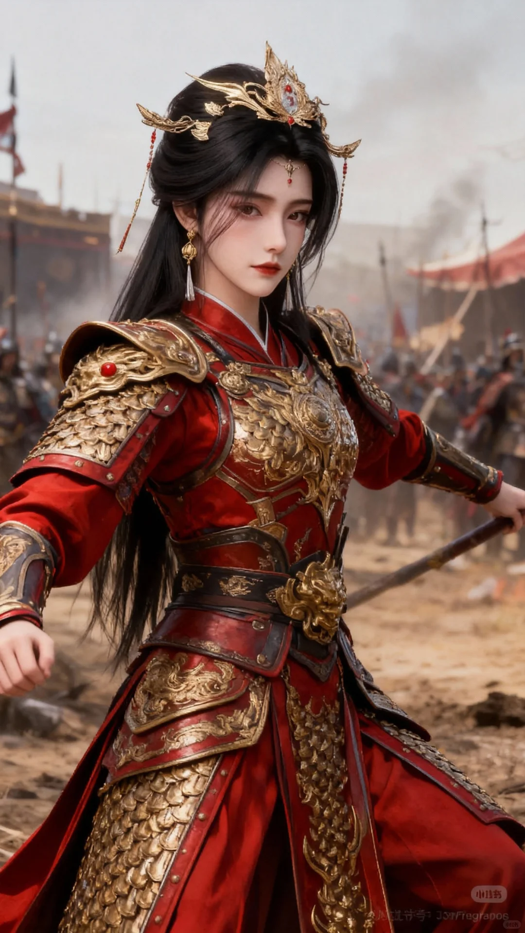 国漫女神｜姚惜雪仙逆妖将神装幻想动漫壁纸