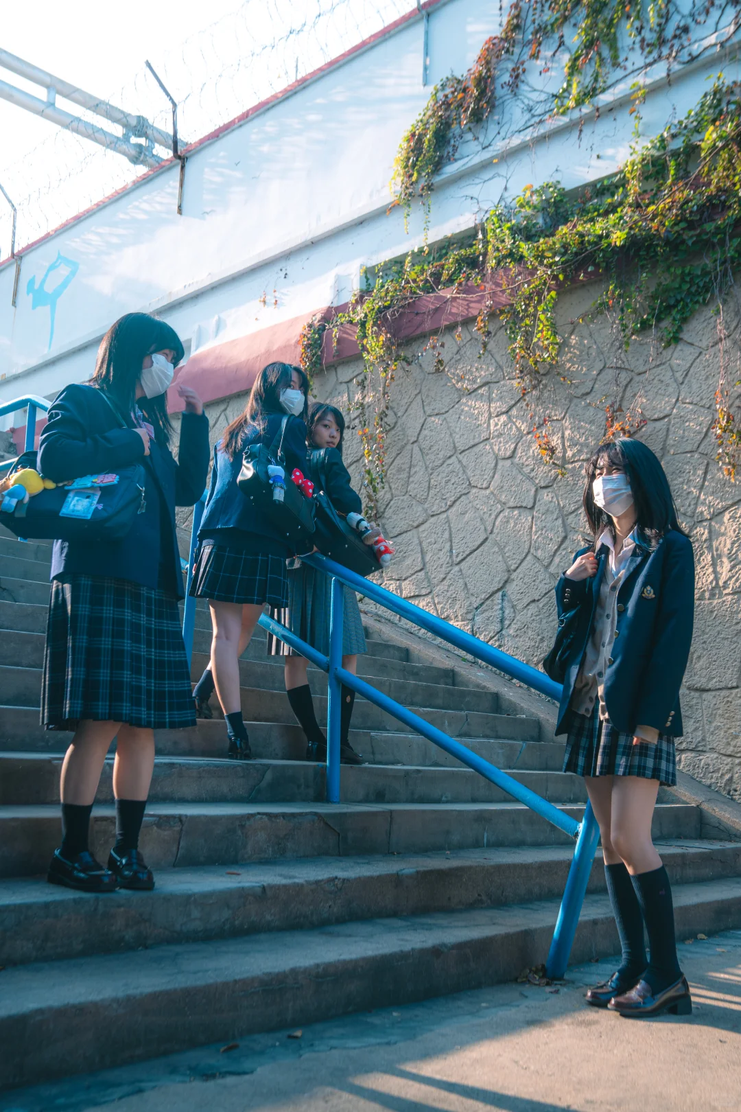 “青春在阳光下跃动！”JK氛围感日系群像