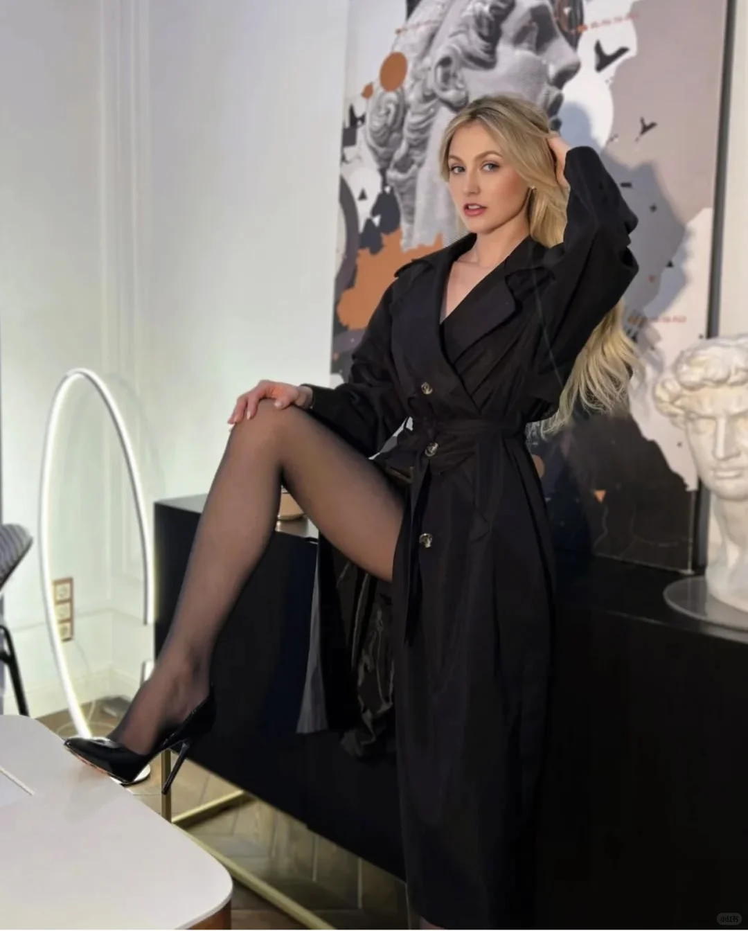 177cm金发长腿甜心女神