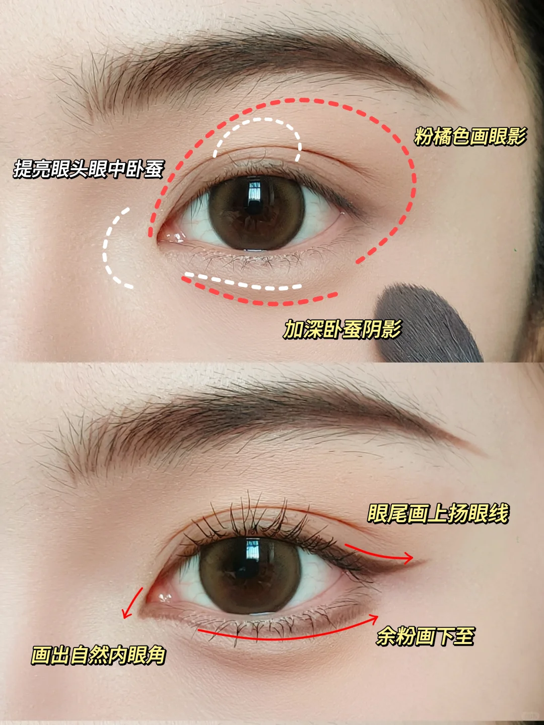 这才是普通人的日常眼妆，新手姐妹看过来~