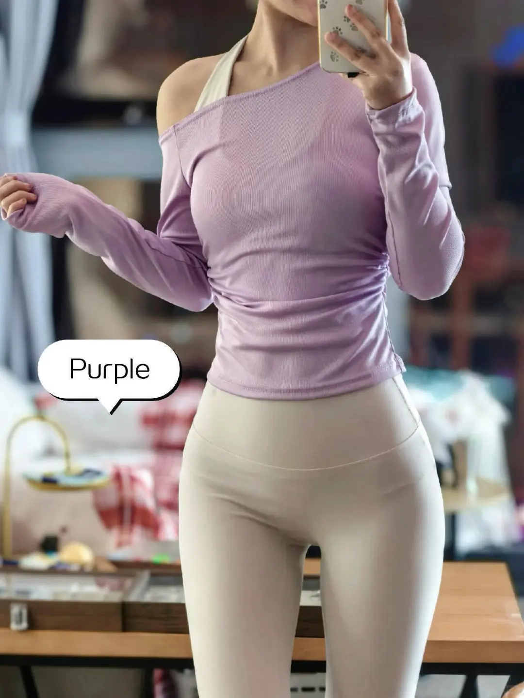 同一系列&不同色系的瑜伽服