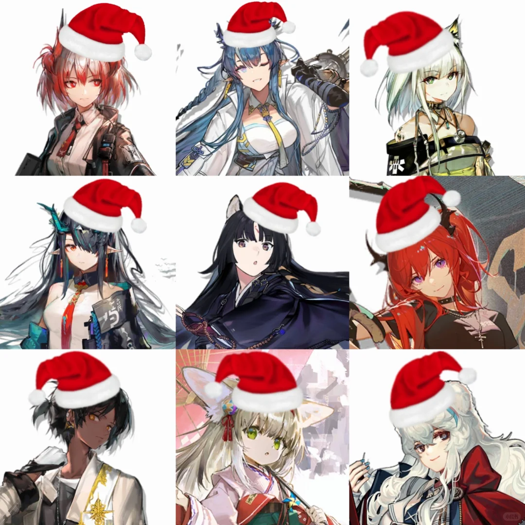 你有54张图申请当你的圣诞头像p2全是能天使