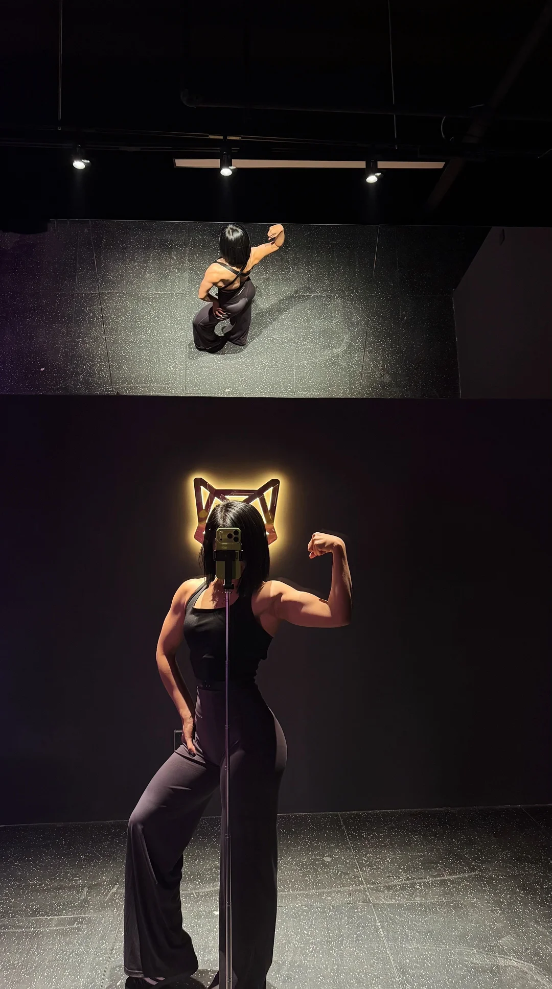 在临沂只带女生上课的健身女教练