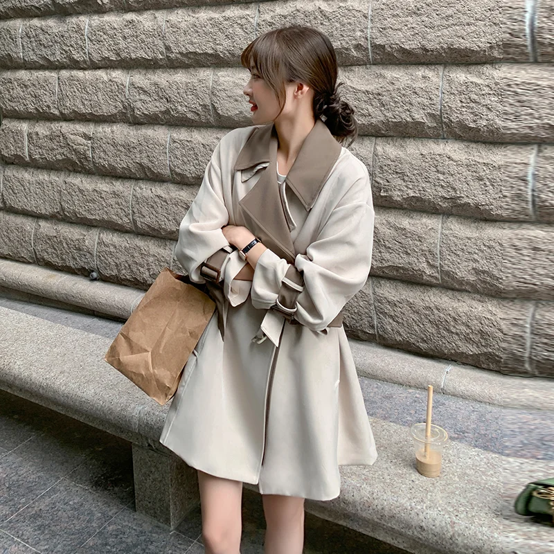 风衣外套女中长款2025秋季新款今年流🔥