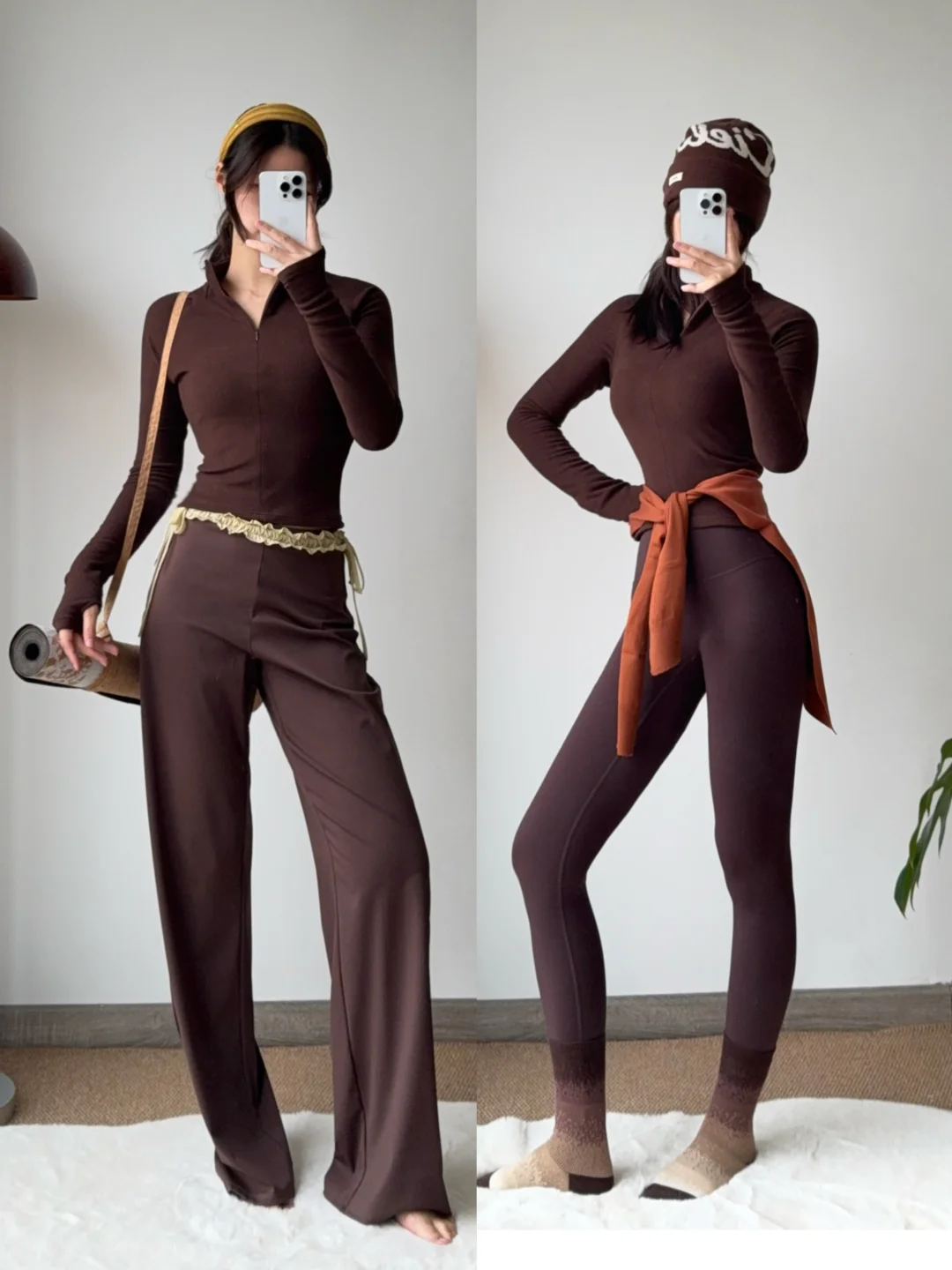 运动穿搭｜美拉德色系🍂