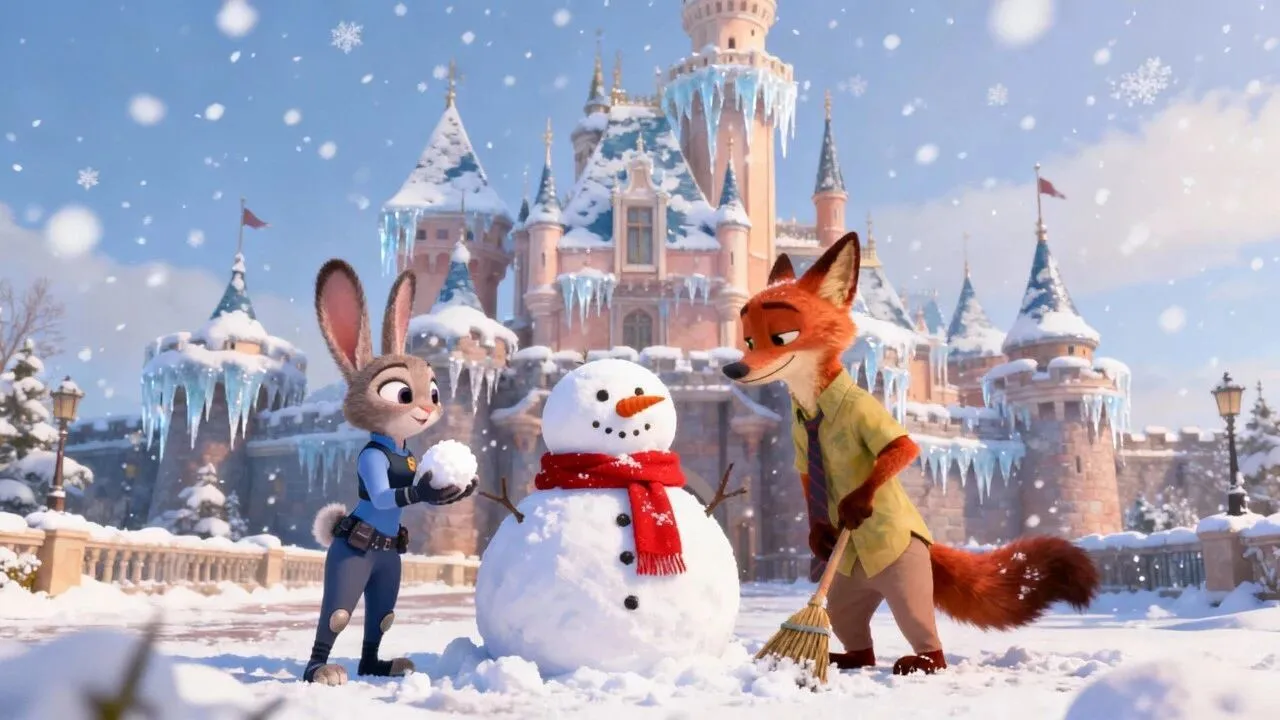 动物城｜iPad电脑壁纸🦊🐰