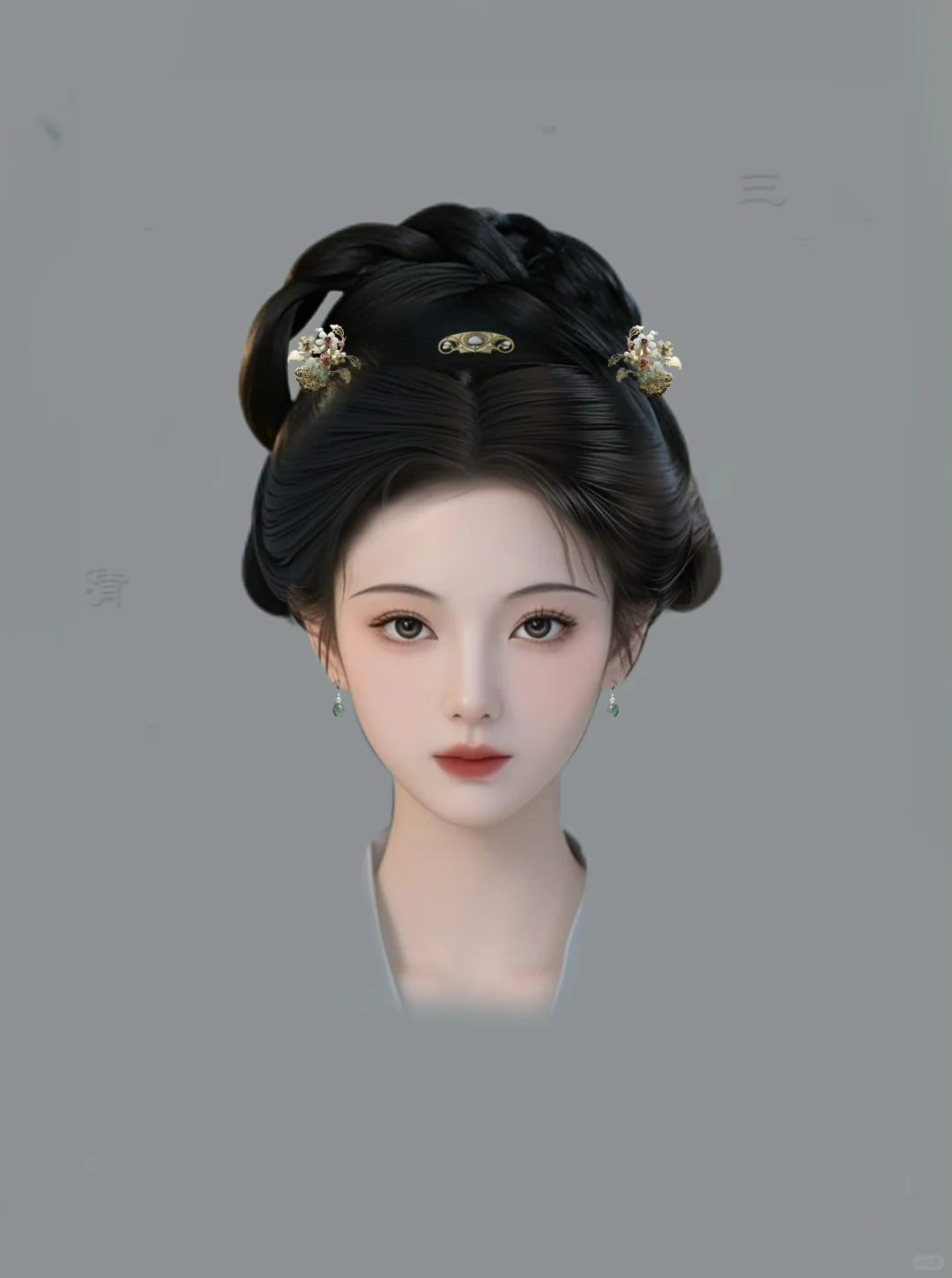 装扮电子头模-架空版浣碧（9套造型）