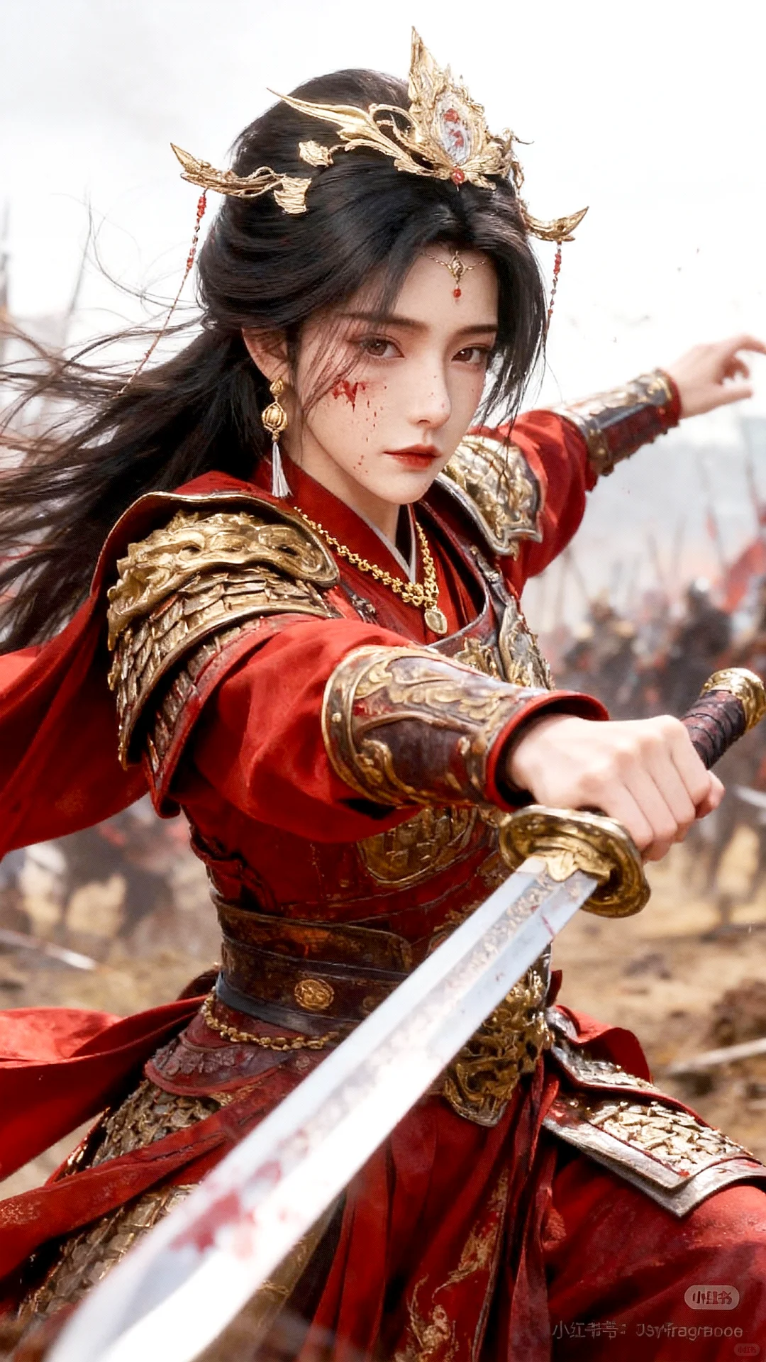 国漫女神｜姚惜雪仙逆妖将神装幻想动漫壁纸