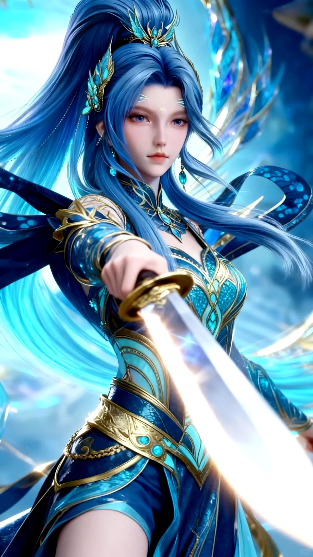 国漫女神｜唐舞桐斗罗大陆女主手机动漫壁纸