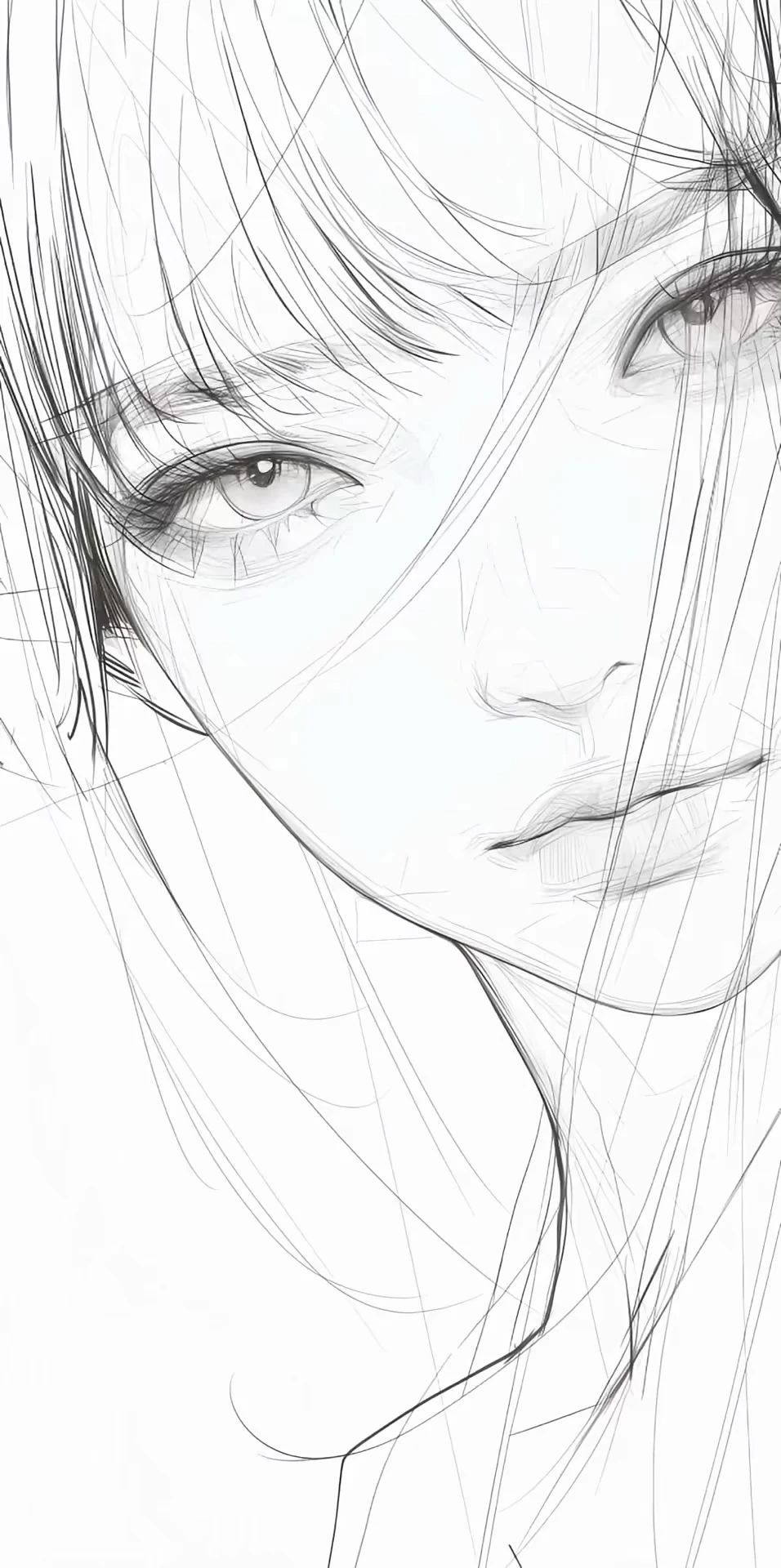 Share|权威黑白漫稿壁纸