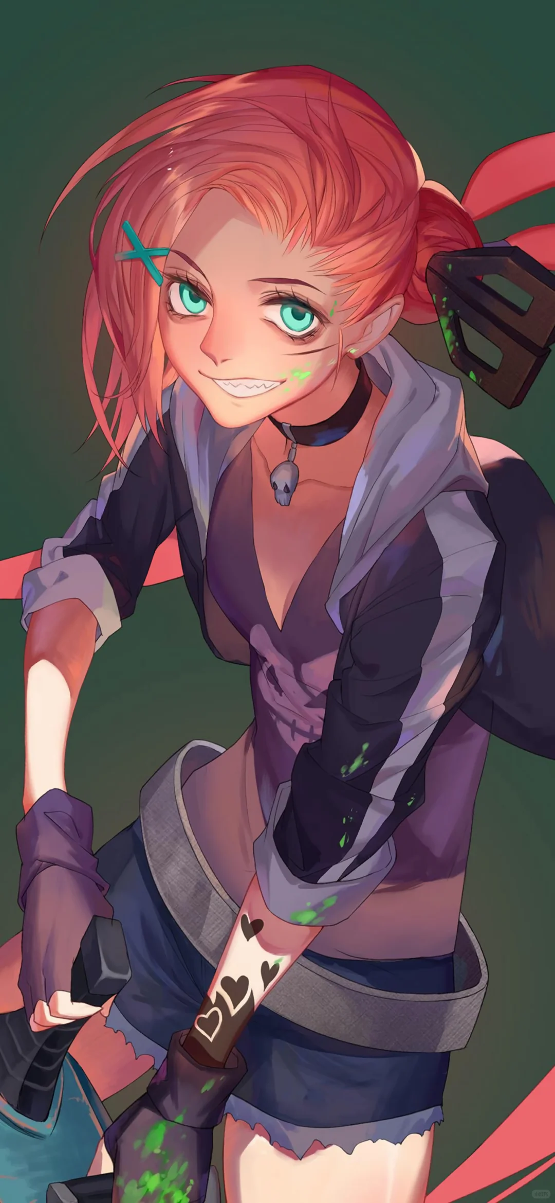 壁纸 |4K 双城之战金克丝 ⚔️🚬