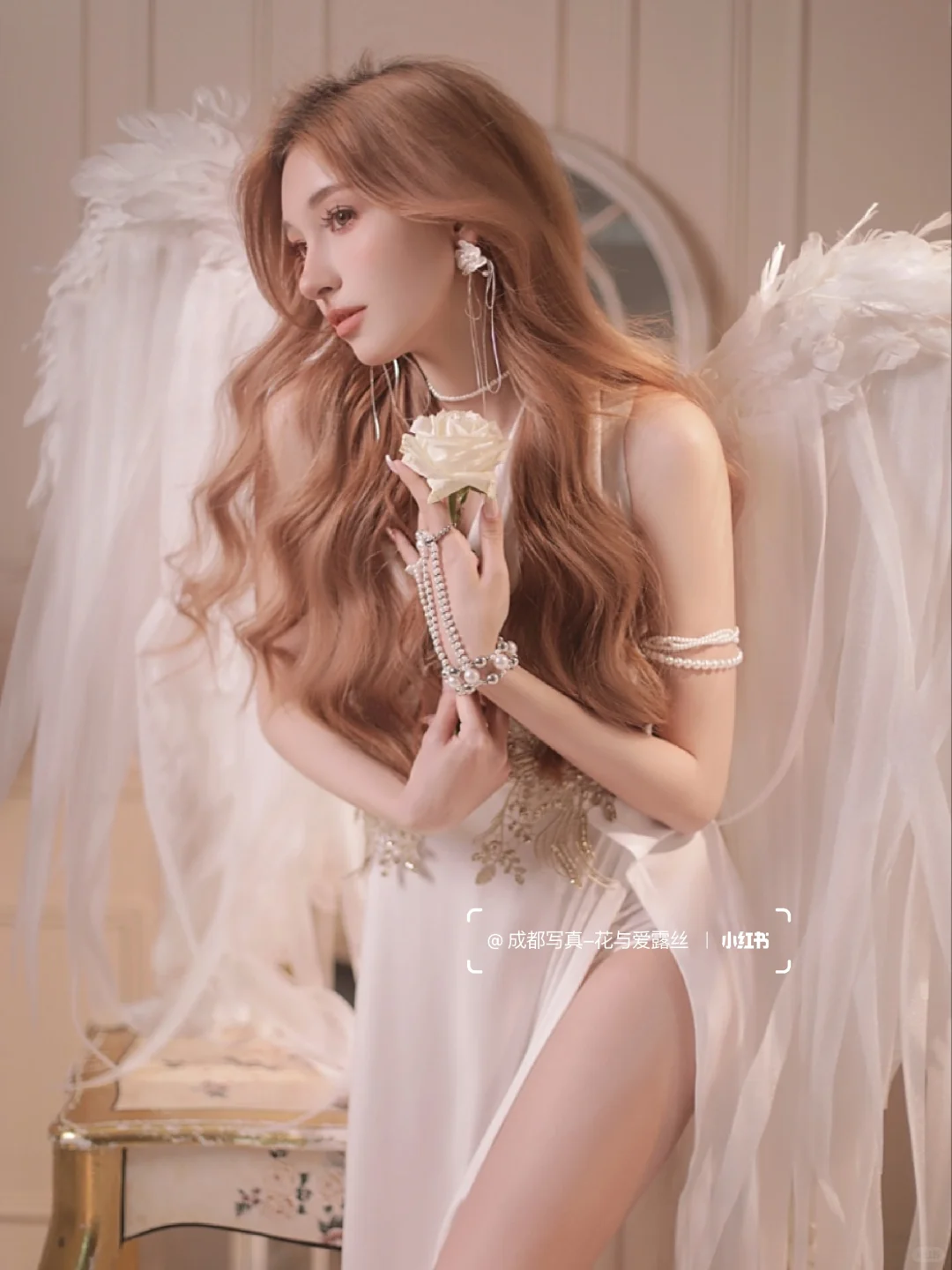 惊艳‼️每个女孩心中都会有一个天使梦✨