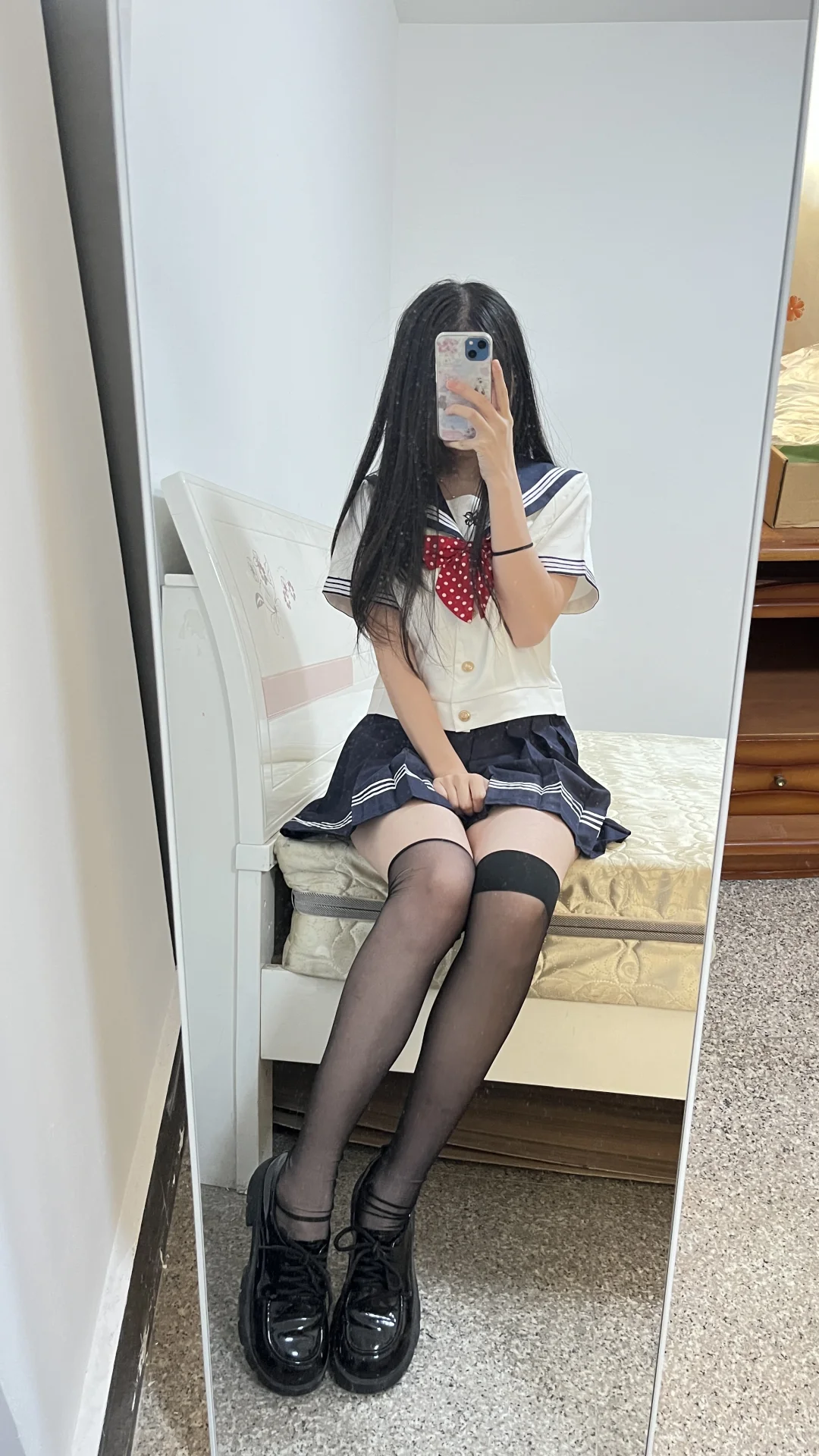 敲喜欢这一套jk套装！