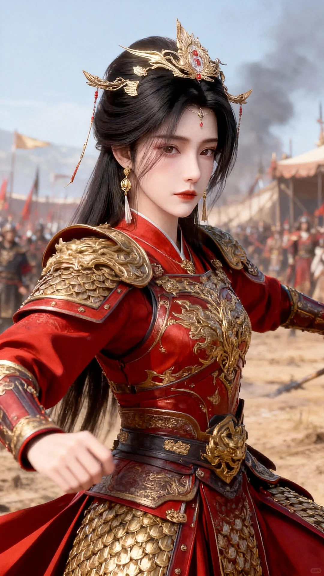 国漫女神｜姚惜雪仙逆妖将神装幻想动漫壁纸