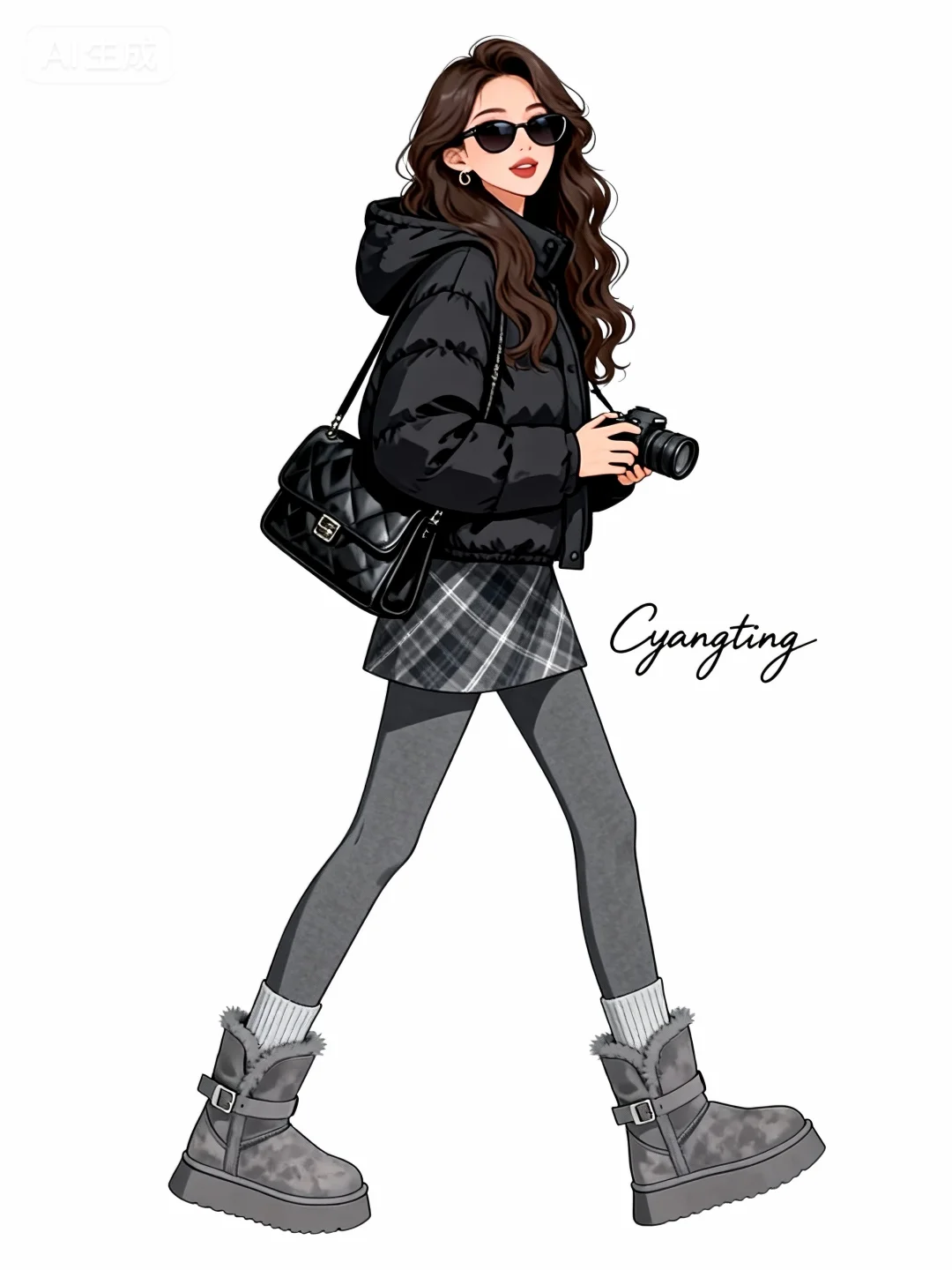 今天都是格子女孩👧🏻