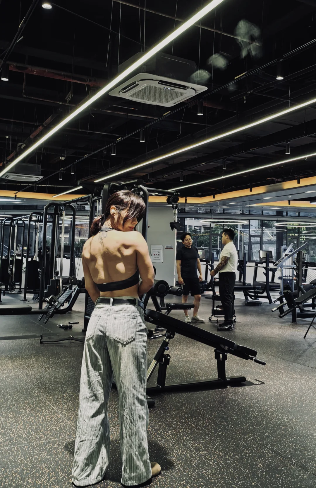 谁能拒绝一个健身的女生呢？