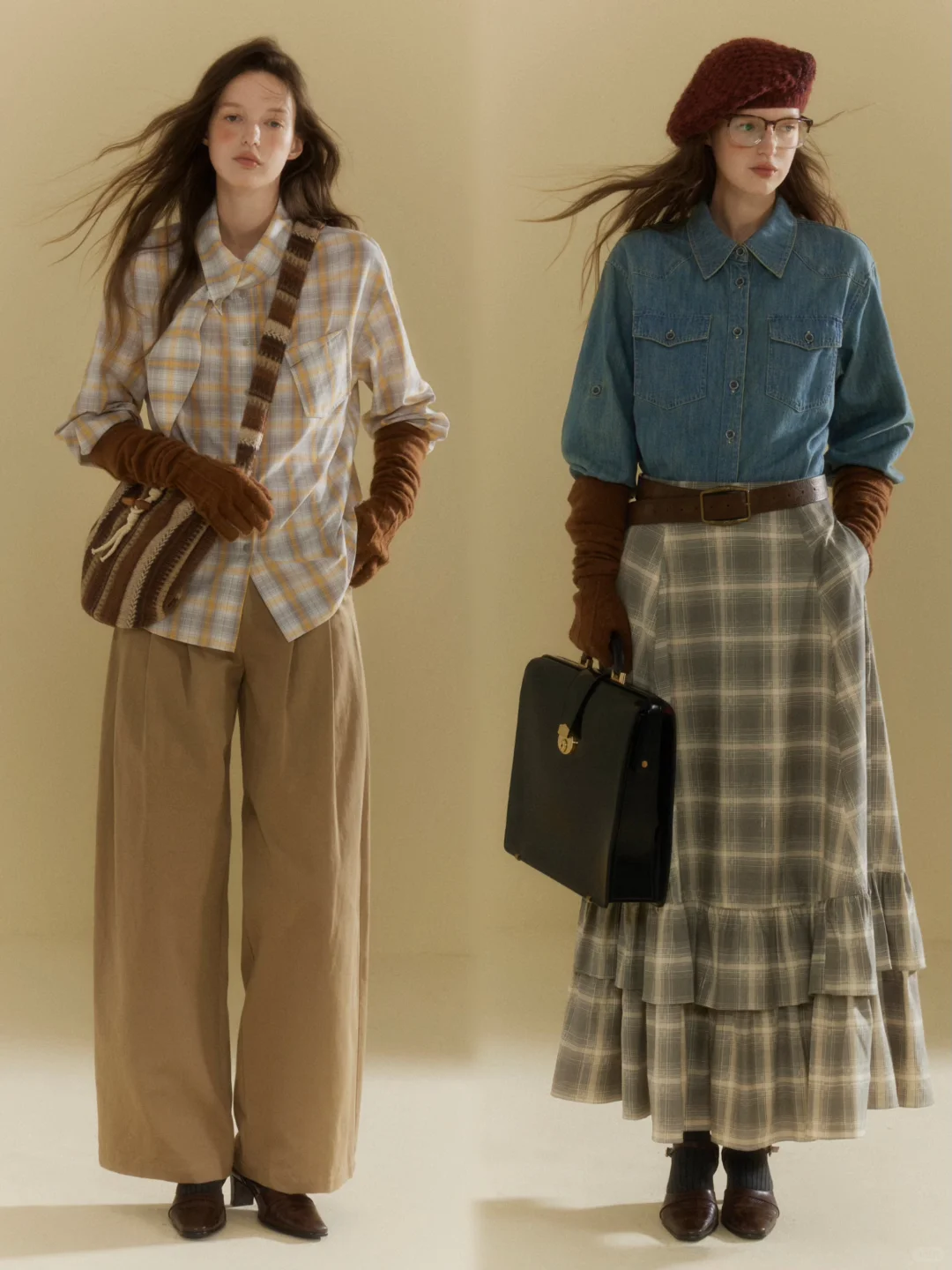 穿搭灵感：法式复古文艺知识分子风