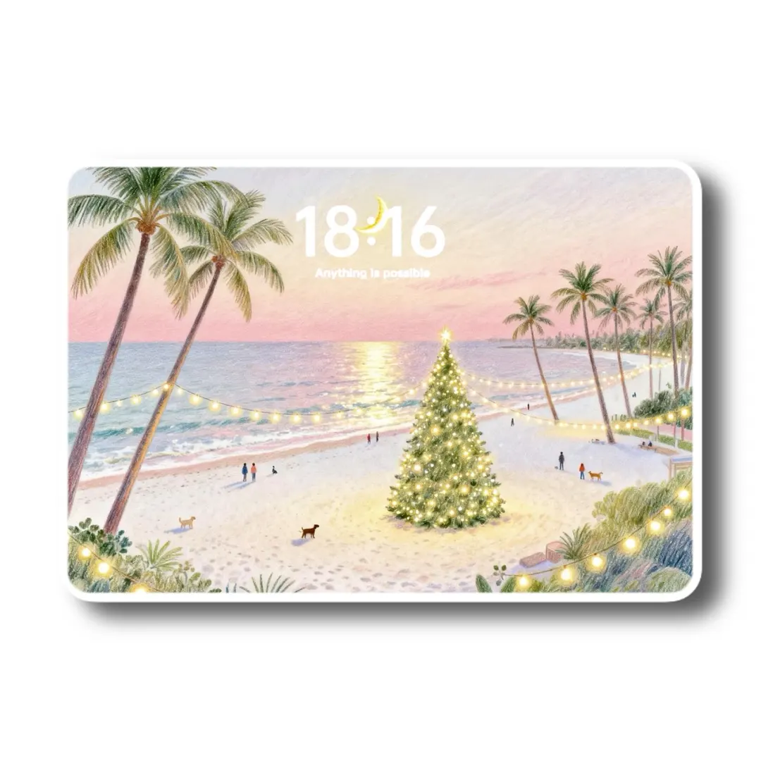 ipad海滩壁纸🌴