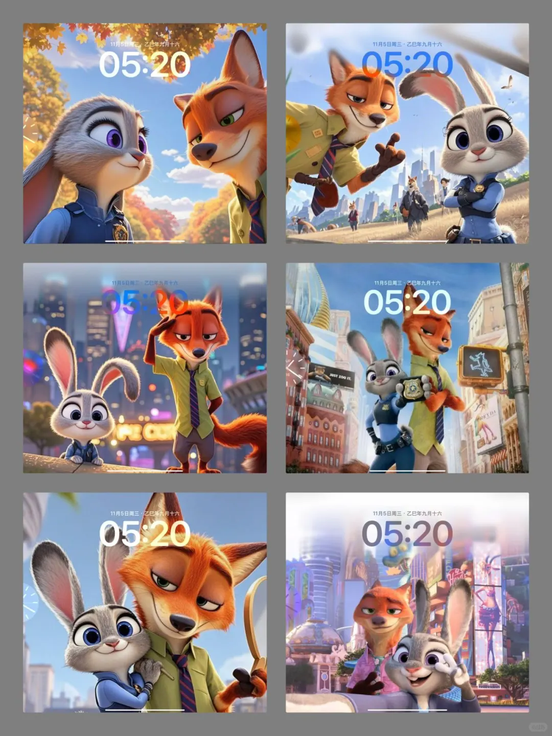 疯狂动物城· 平板电脑壁纸