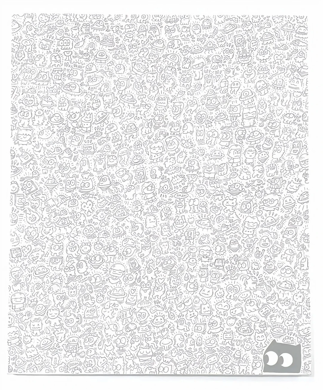 摸鱼必备：超级可爱的涂鸦，超好玩～～