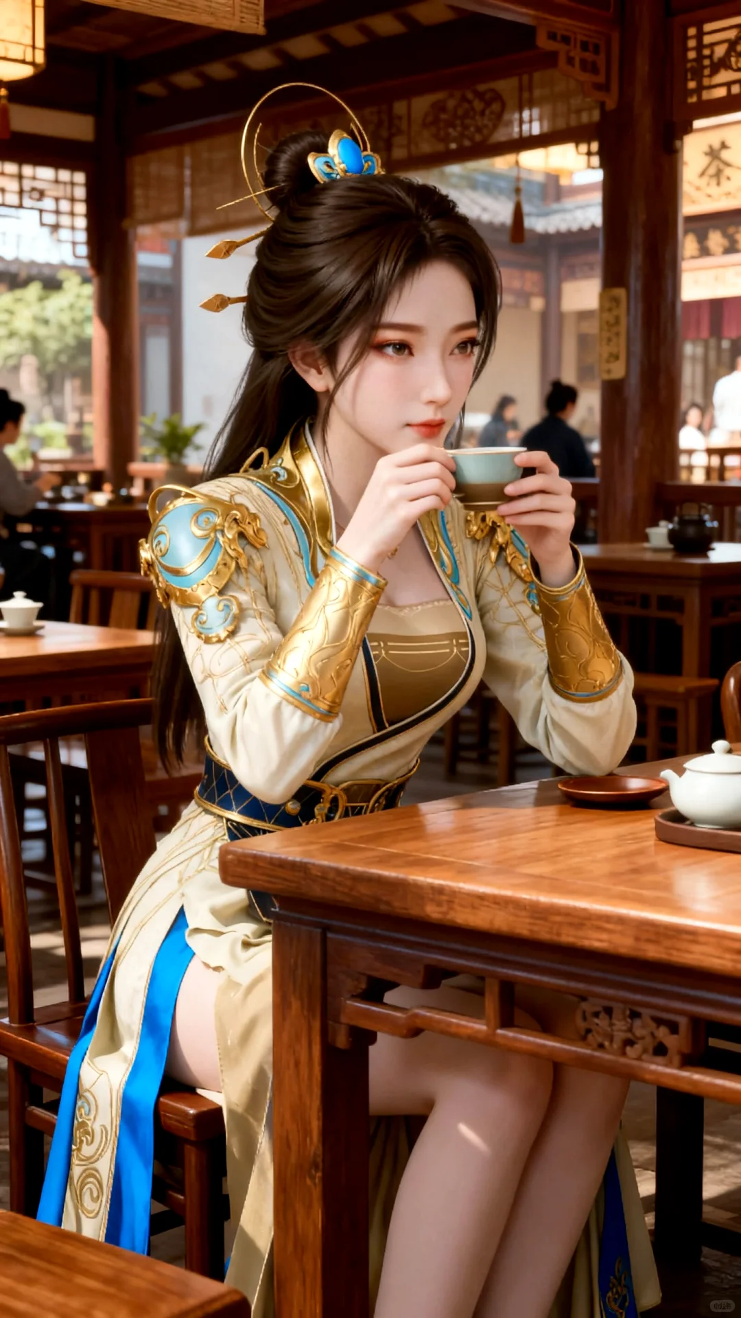 国漫女神｜姚曦遮天动漫AI美女高清壁纸分享