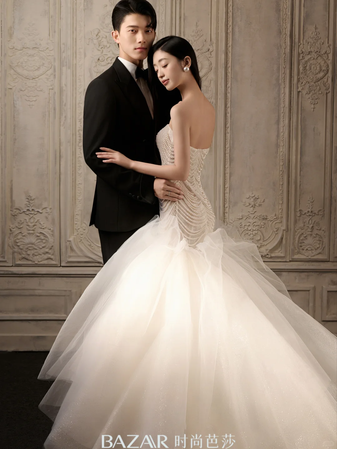 吹爆这套复古婚纱照‼️优雅和高级感拉满