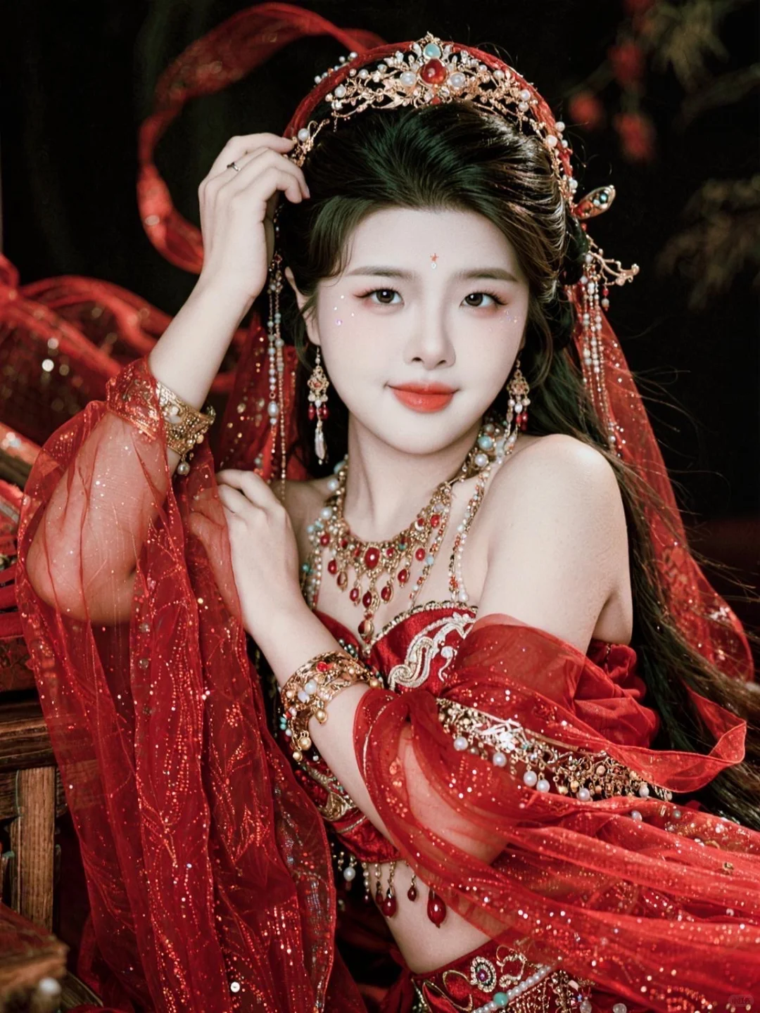 今日头像｜红色异域风情