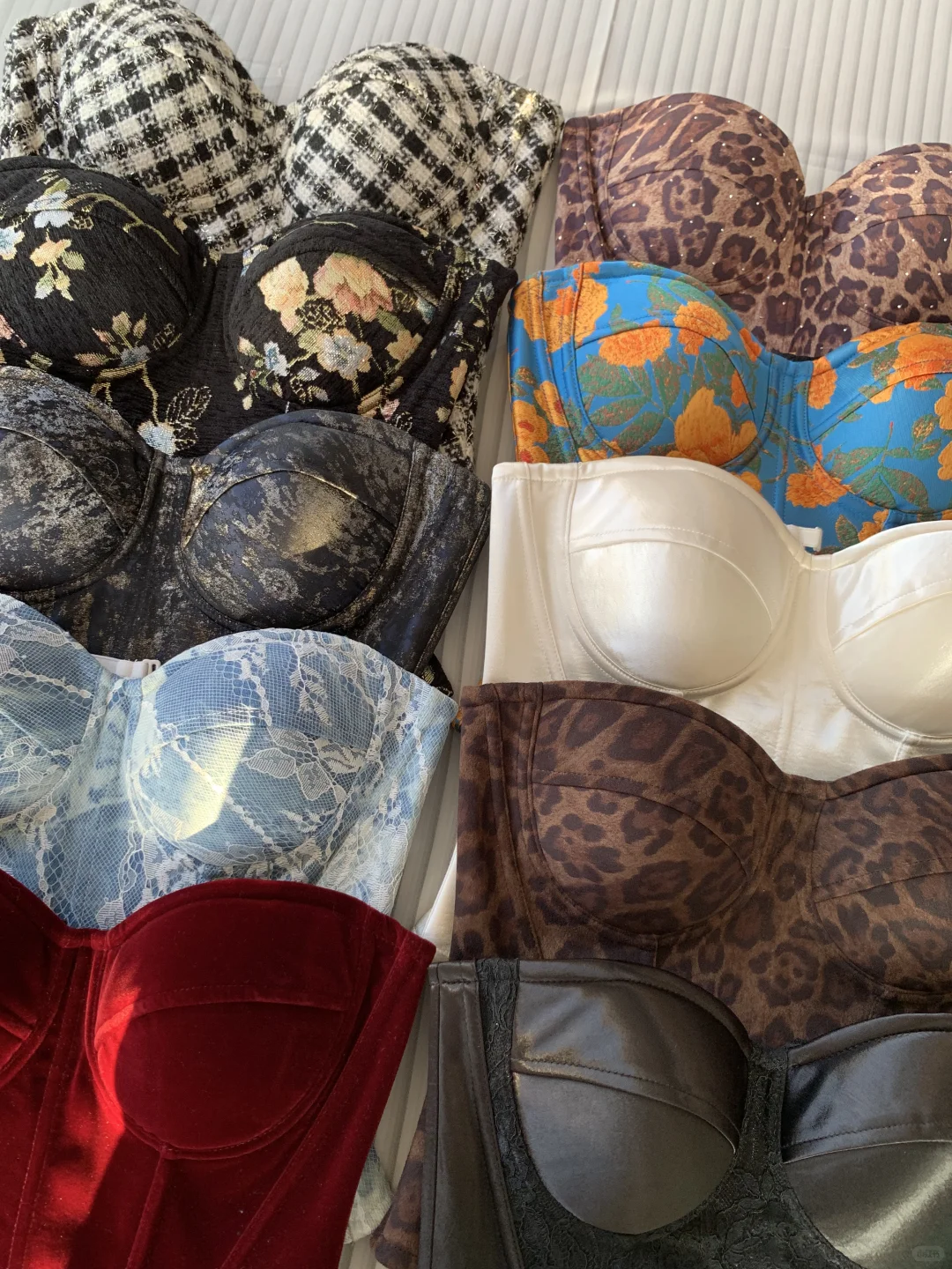 真实返评！！贴身又掐腰的鱼骨胸衣，上身巨美～