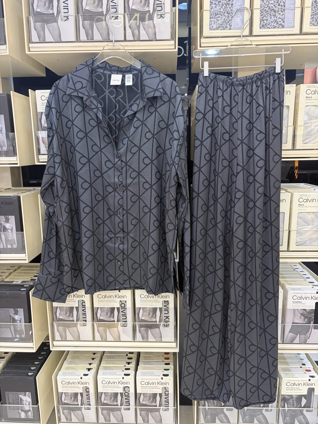 CK新款女士家居【提花缎面系列】