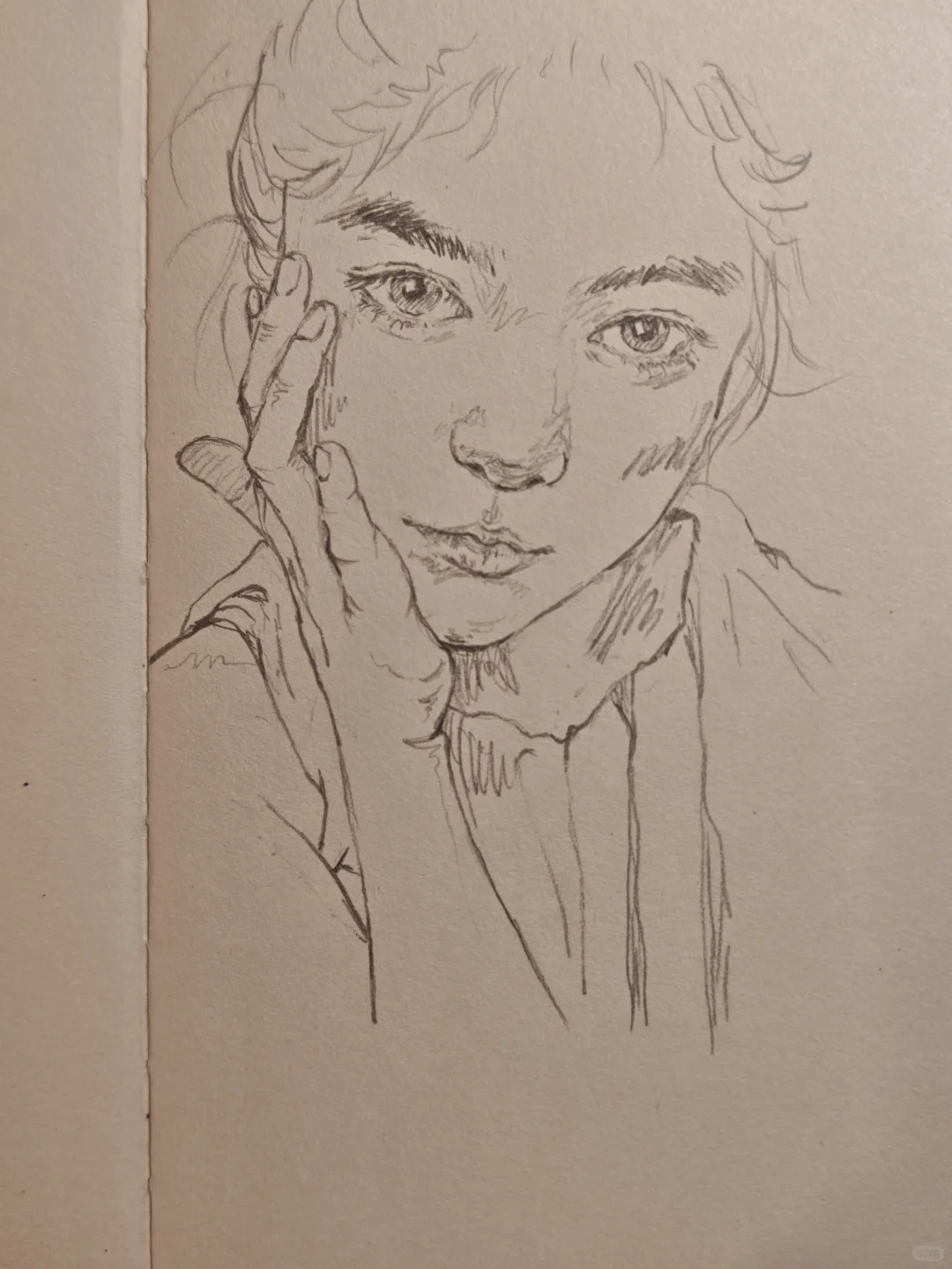 不同风格的女孩要用不同的线条，切记