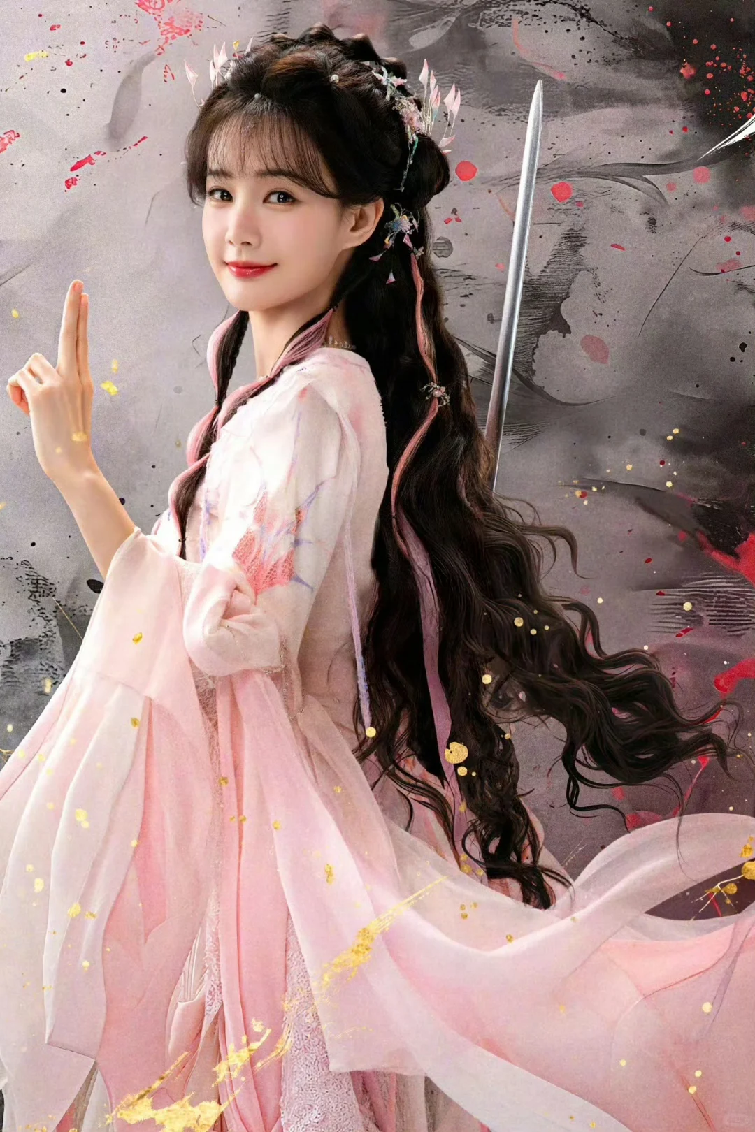 好漂亮的女生！