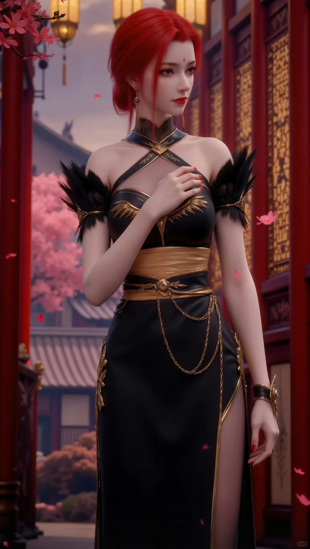 这一套真的太有韵味了！国漫女神性感穿搭