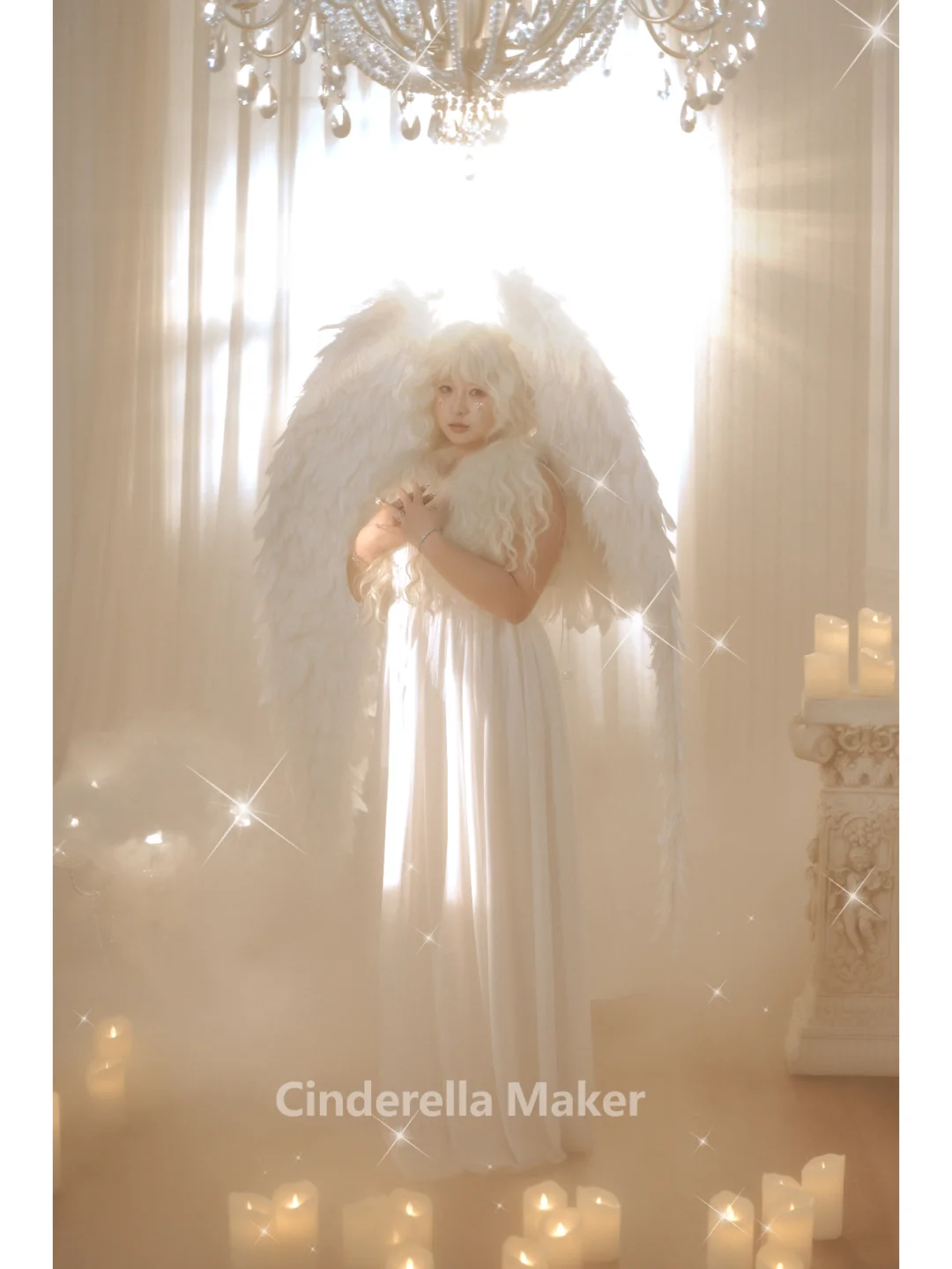 拍阿炸同款圣洁天使 勇敢展示不被定义的美