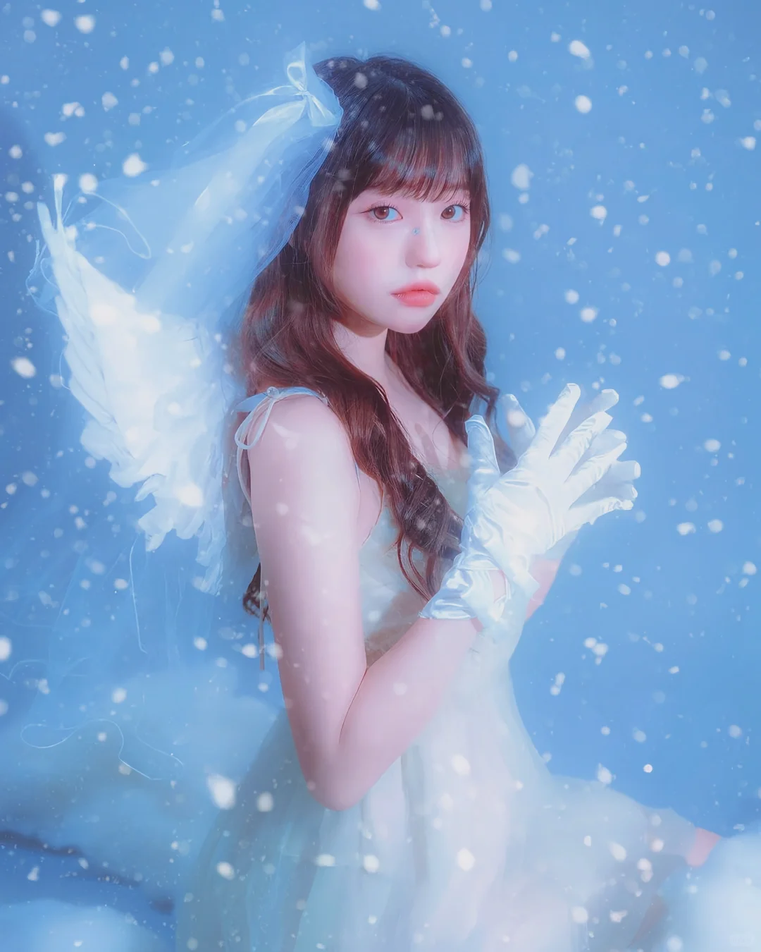 今天是朦胧的天使装